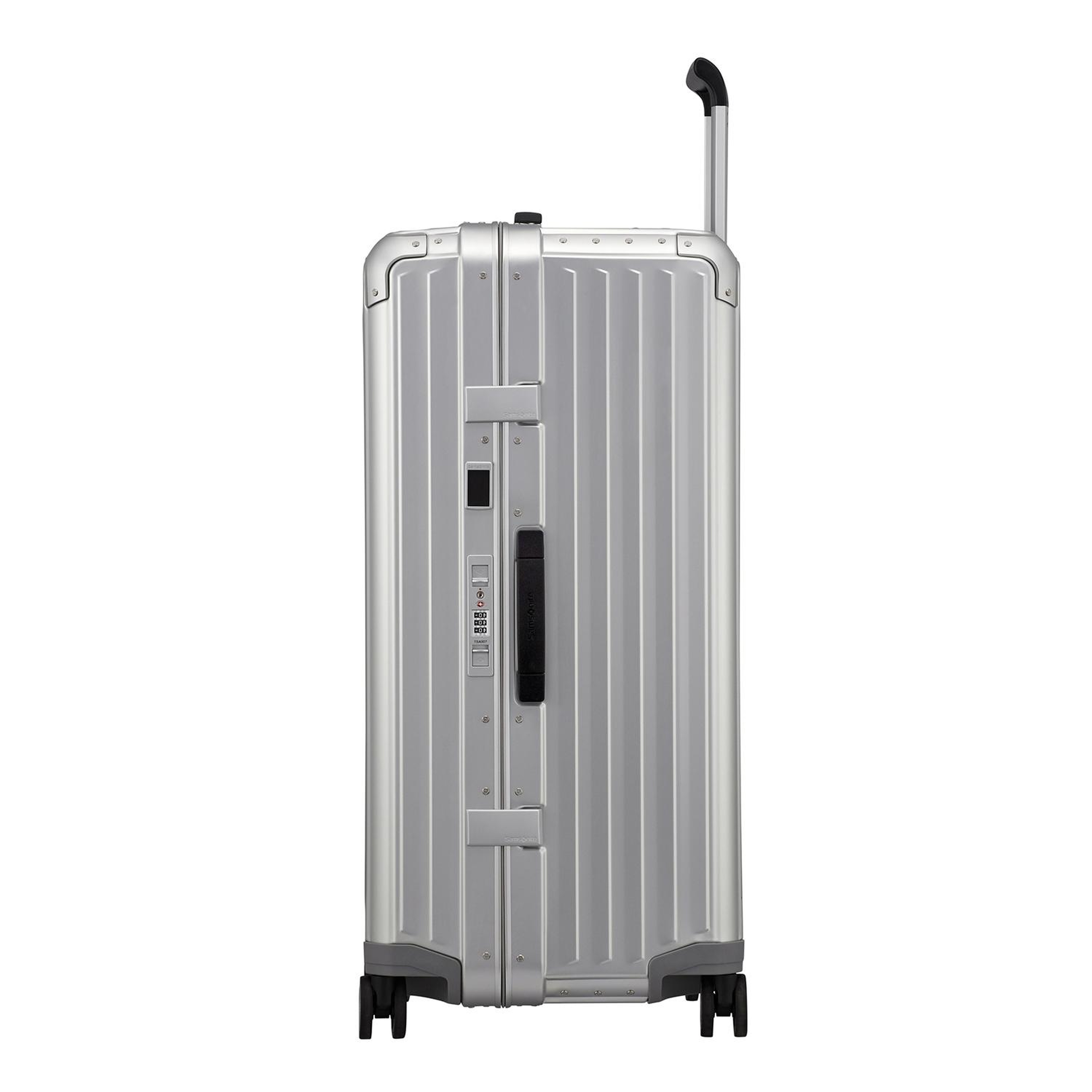 Samsonite Gri Lite-Box Alu - Trunk Büyük Boy Valiz 80cm