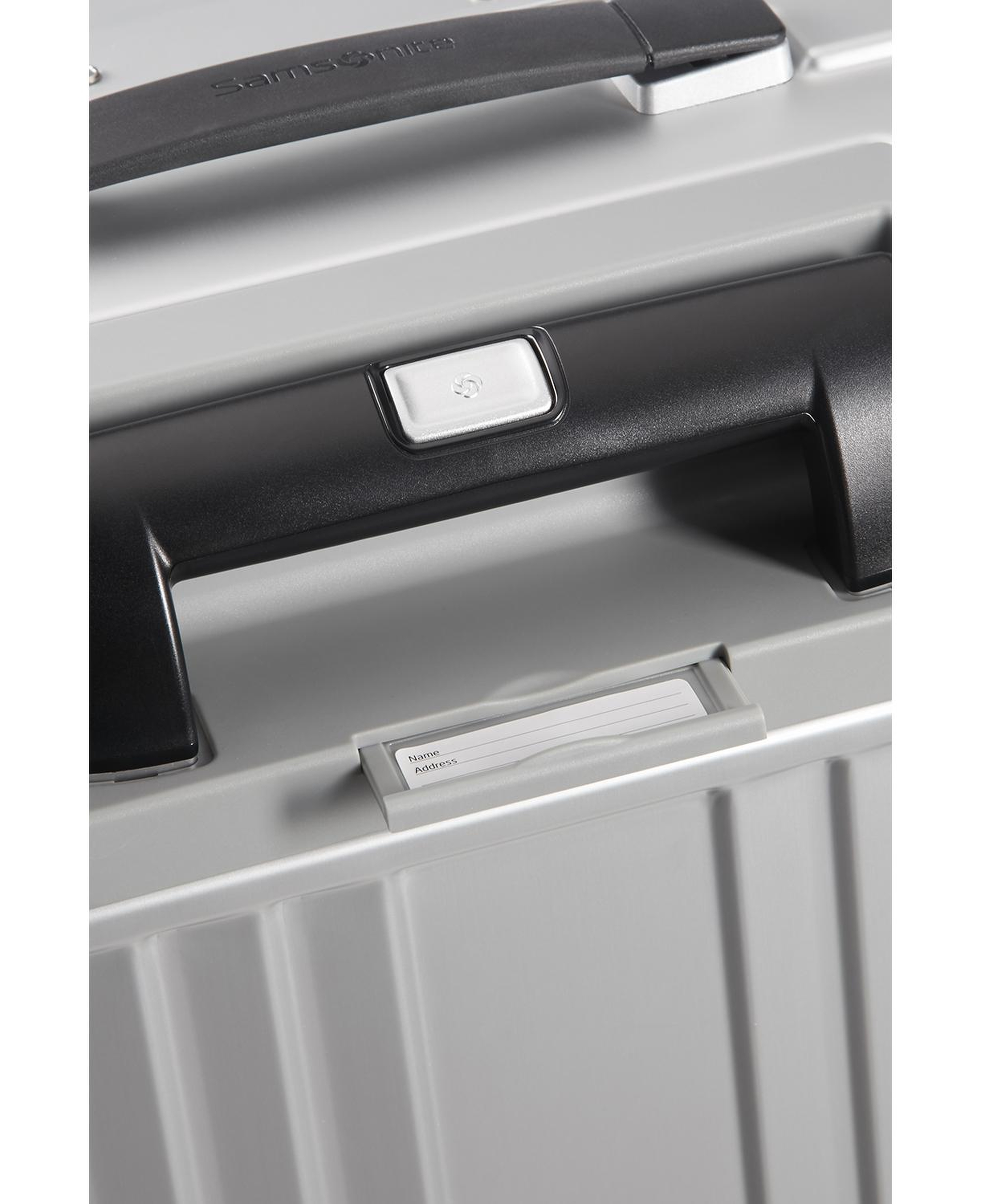 Samsonite Gri Lite-Box Alu - Trunk Büyük Boy Valiz 80cm