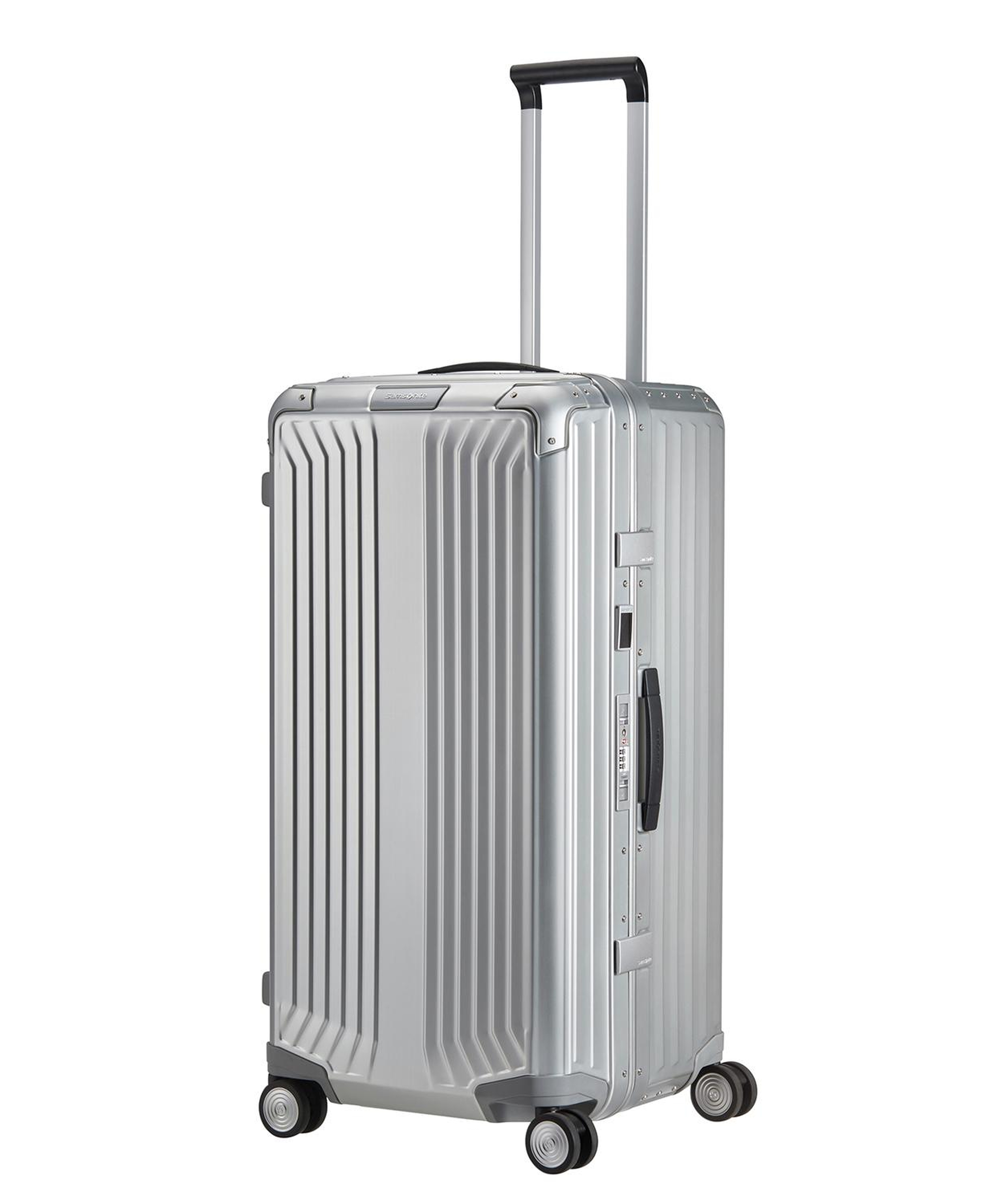 Samsonite Gri Lite-Box Alu - Trunk Büyük Boy Valiz 80cm
