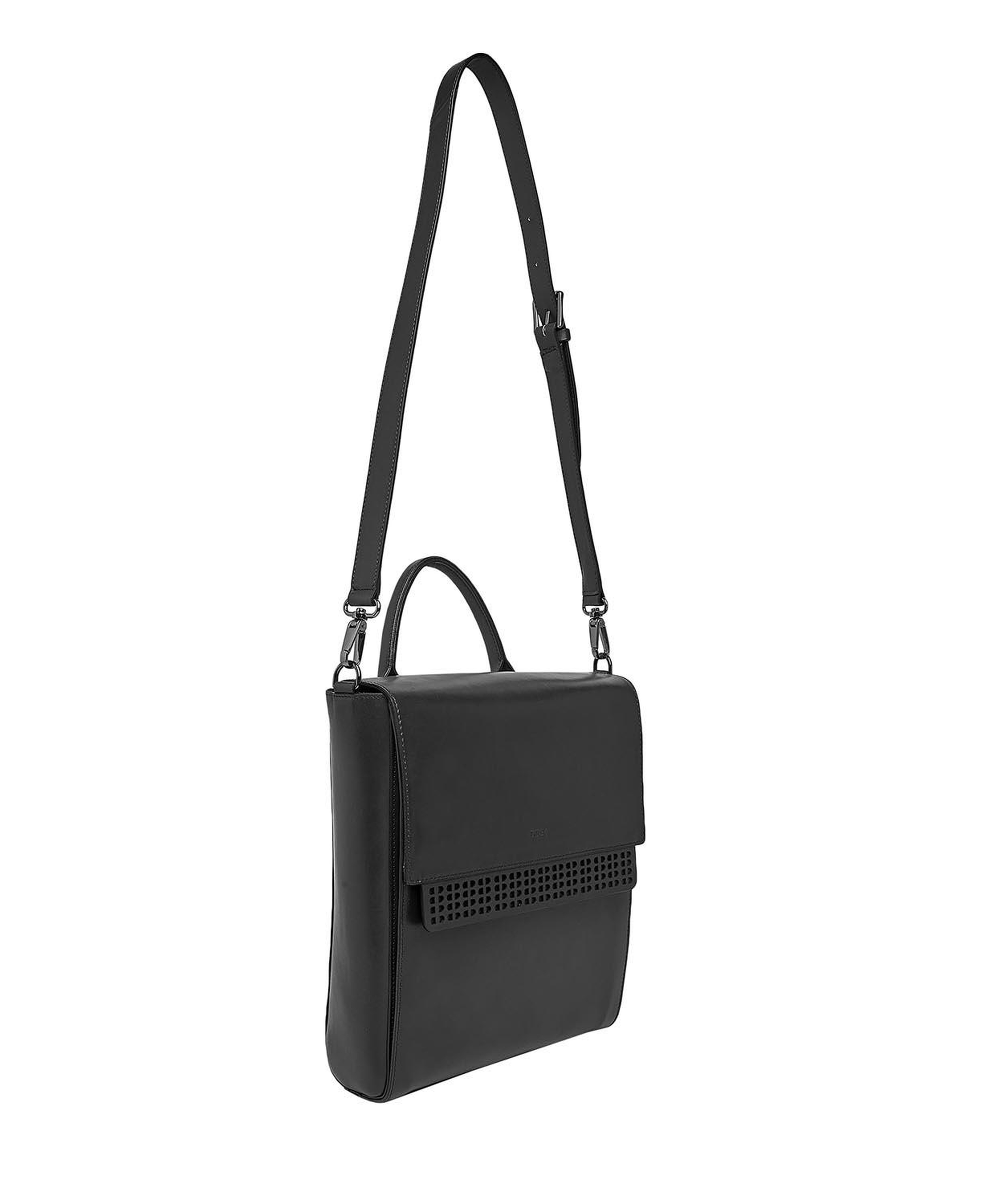 Siyah Arber Erkek Postası Deri Çantası