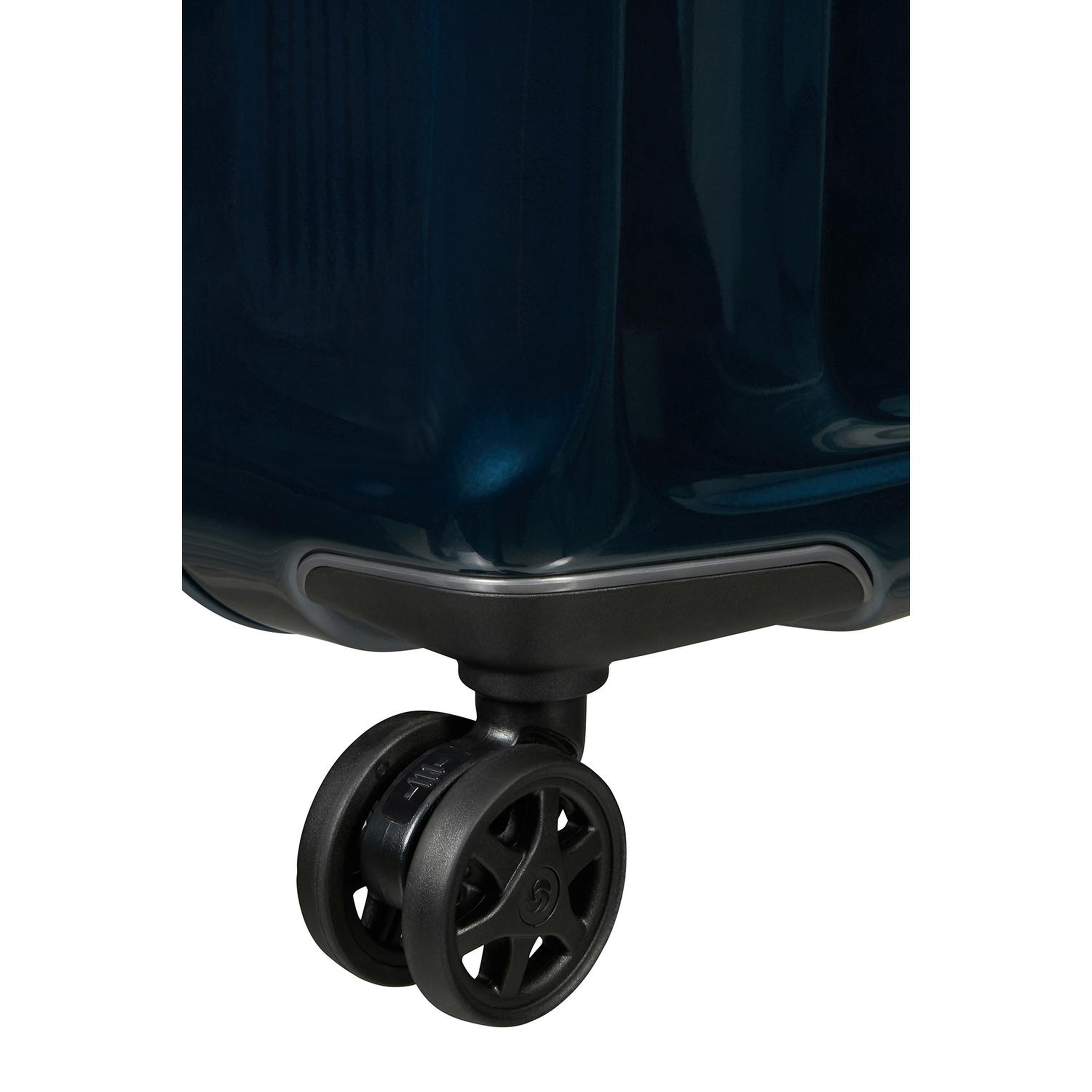 Samsonite Lacivert Spinner Nuon Körüklü 4 Tekerlekli 69 cm Orta Boy Valiz