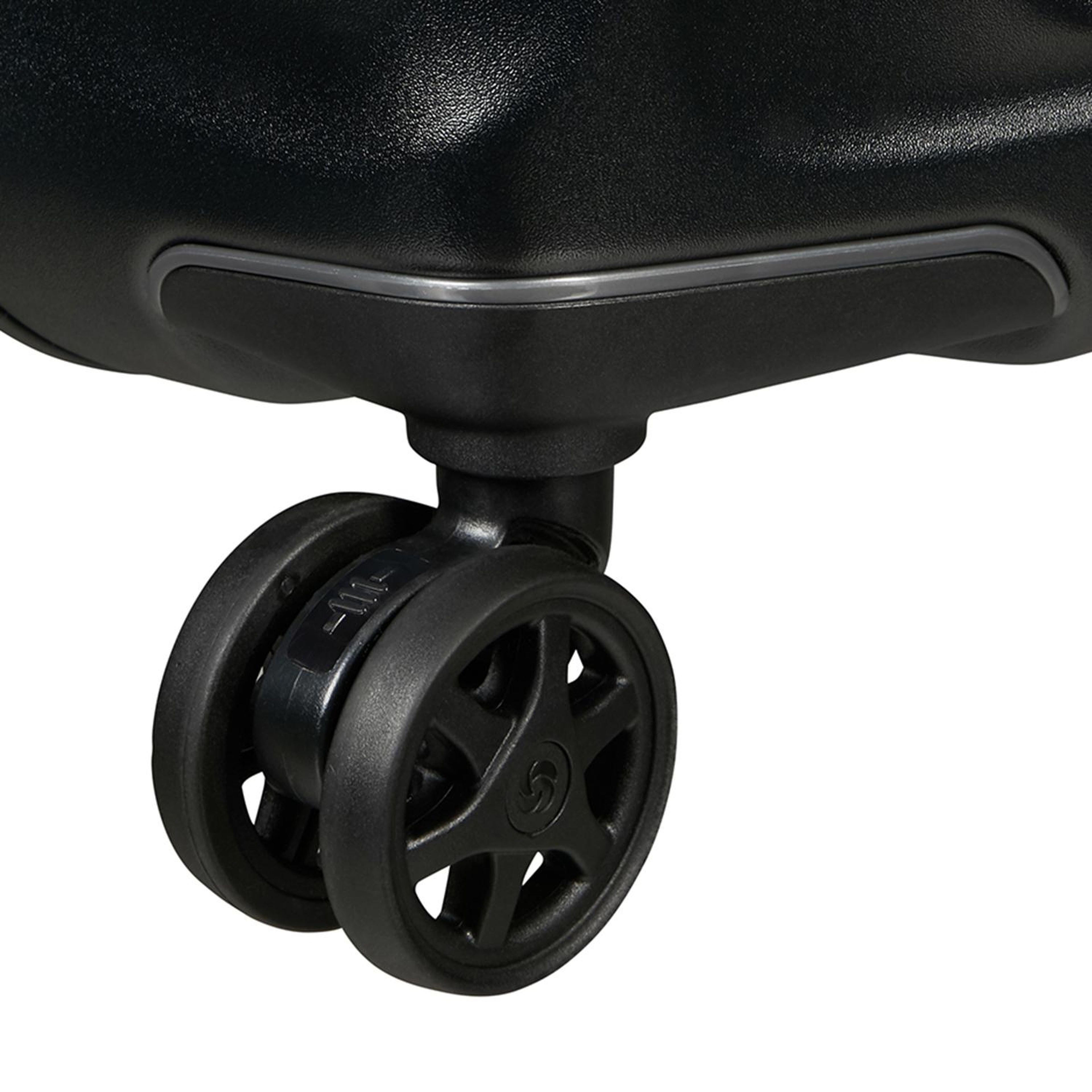 Samsonite Siyah Spinner Nuon Körüklü 4 Tekerlekli 75 cm Büyük Boy Valiz