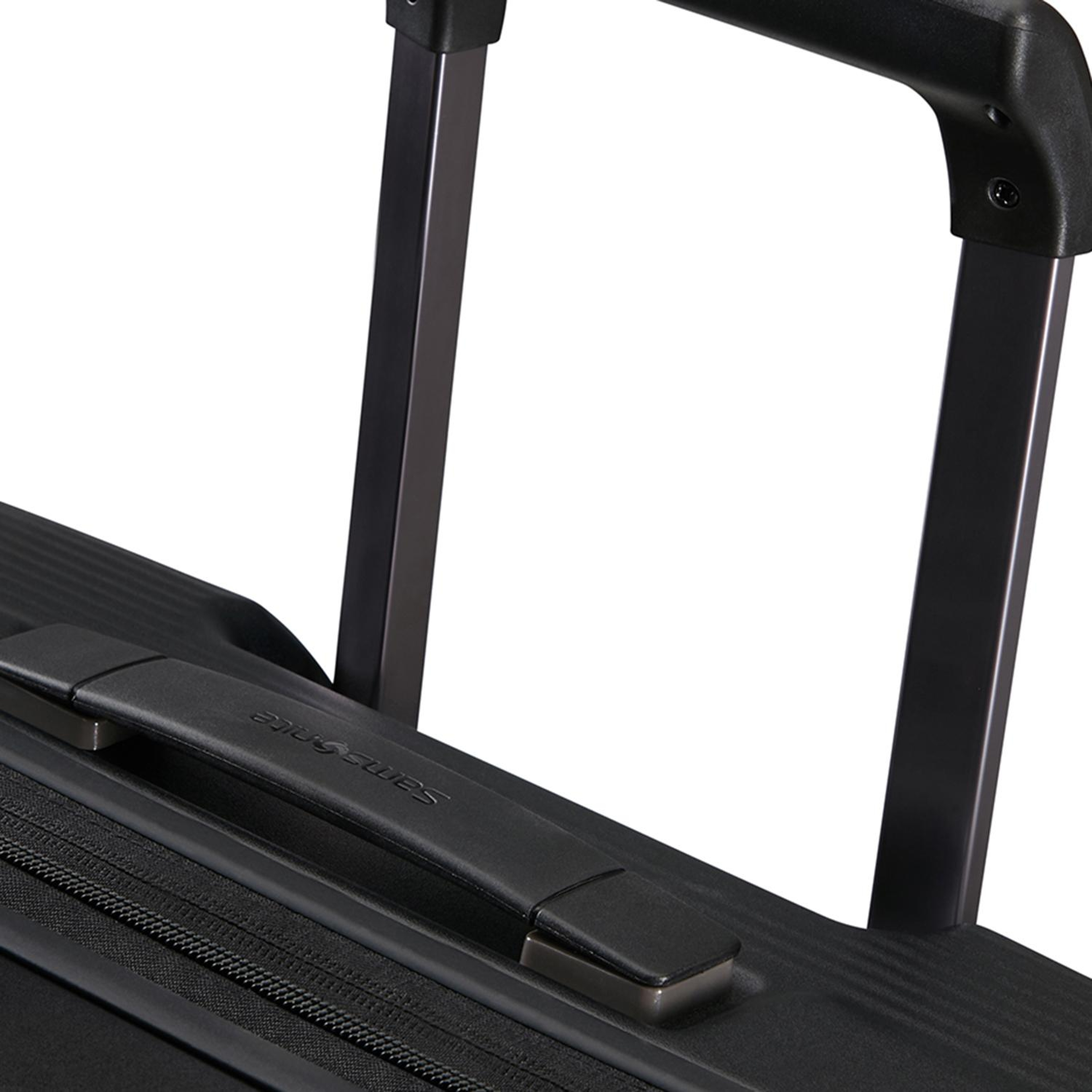 Samsonite Siyah Spinner Nuon Körüklü 4 Tekerlekli 75 cm Büyük Boy Valiz
