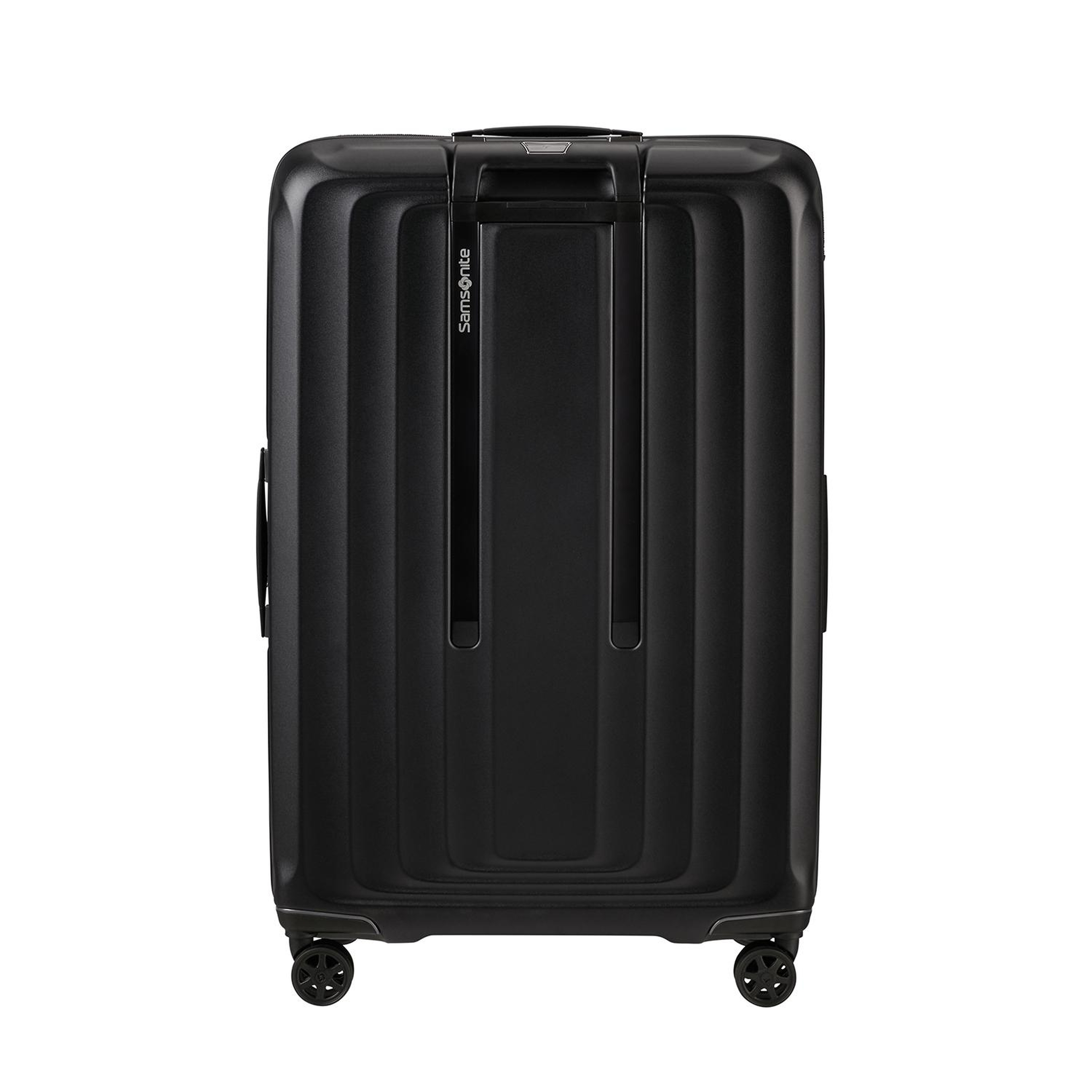 Samsonite Siyah Spinner Nuon Körüklü 4 Tekerlekli 75 cm Büyük Boy Valiz