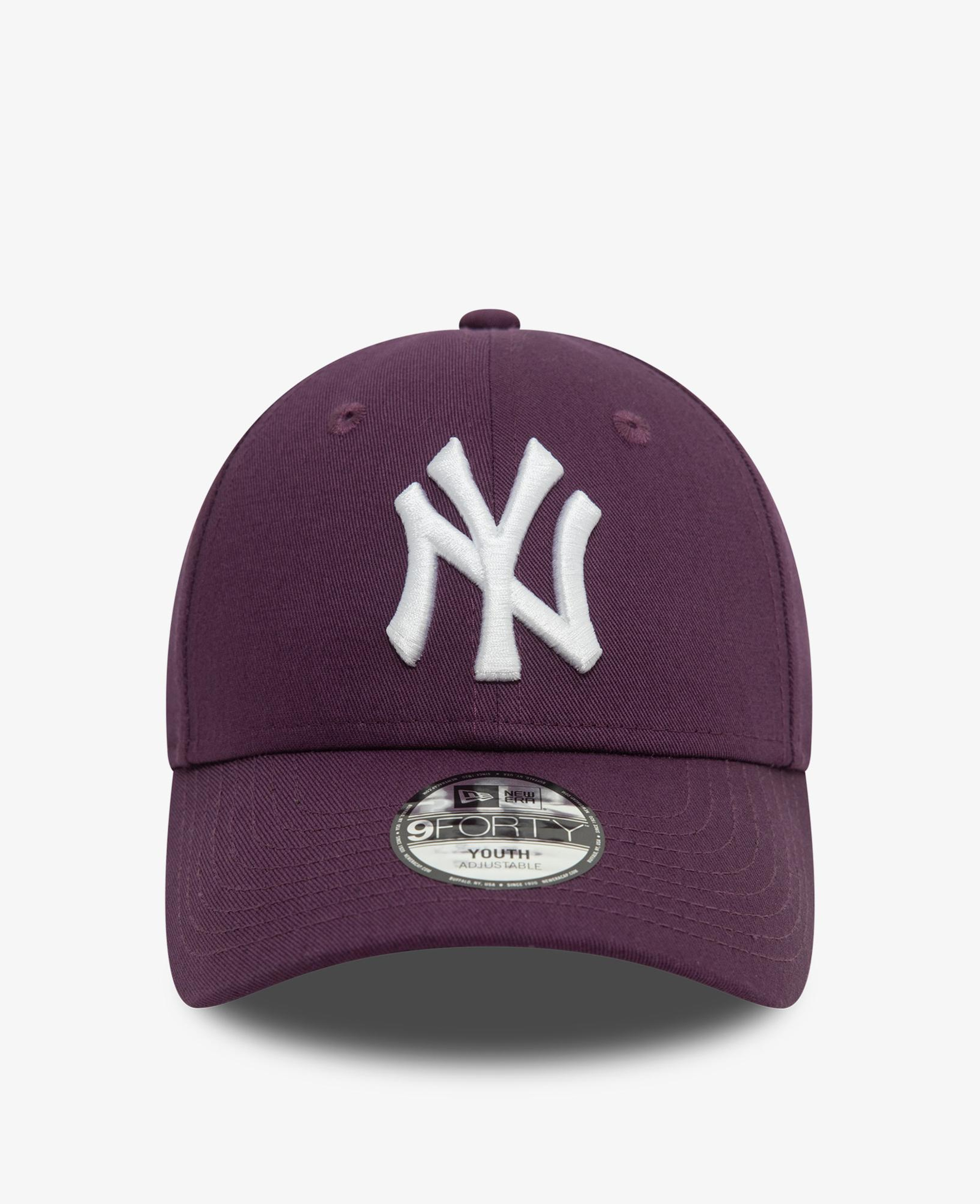 New Era League Essentials 9Forty NY Yankees Çocuk Mor Şapka