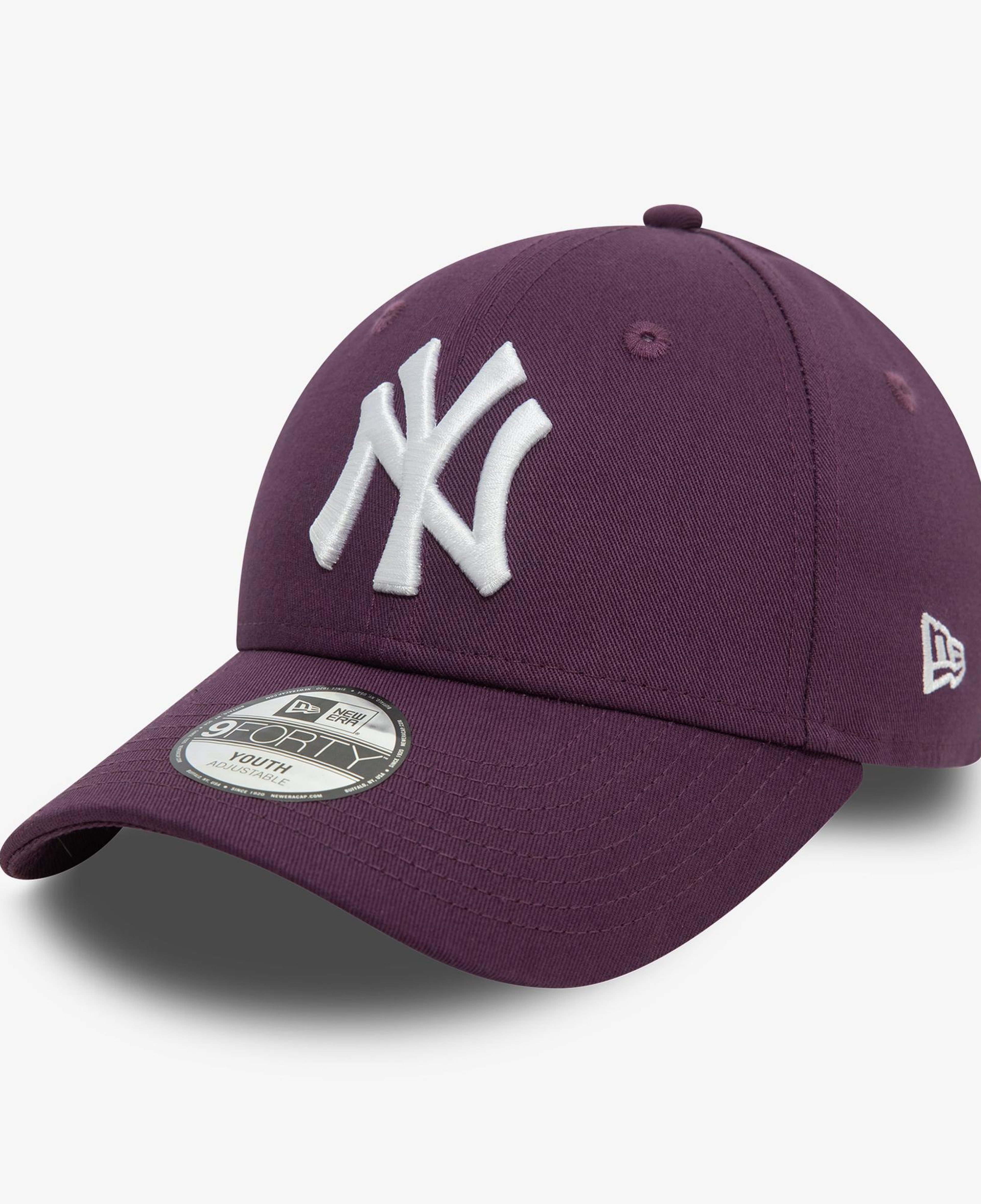 New Era League Essentials 9Forty NY Yankees Çocuk Mor Şapka
