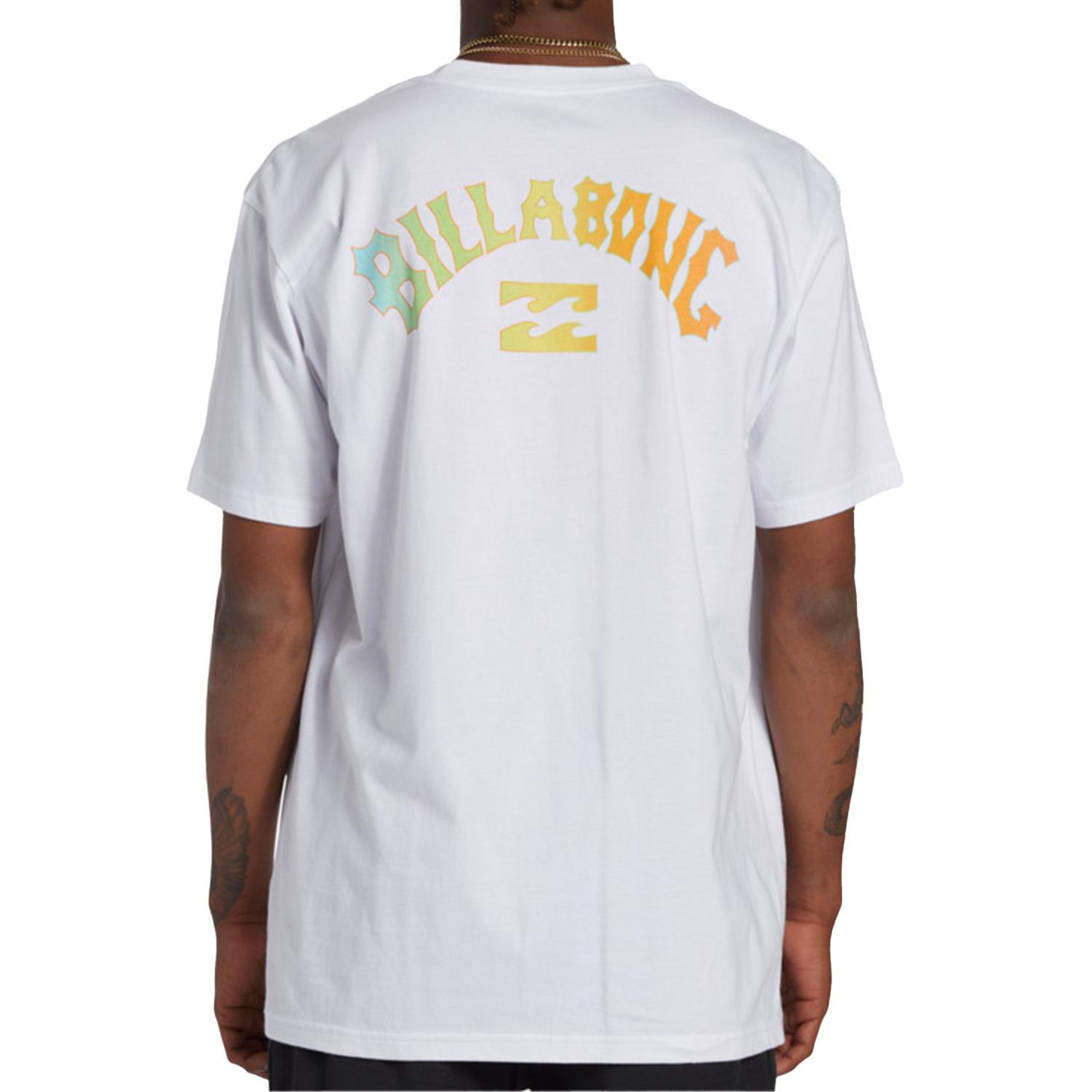 Billabong Arch Fill Tees Erkek Beyaz Tişört