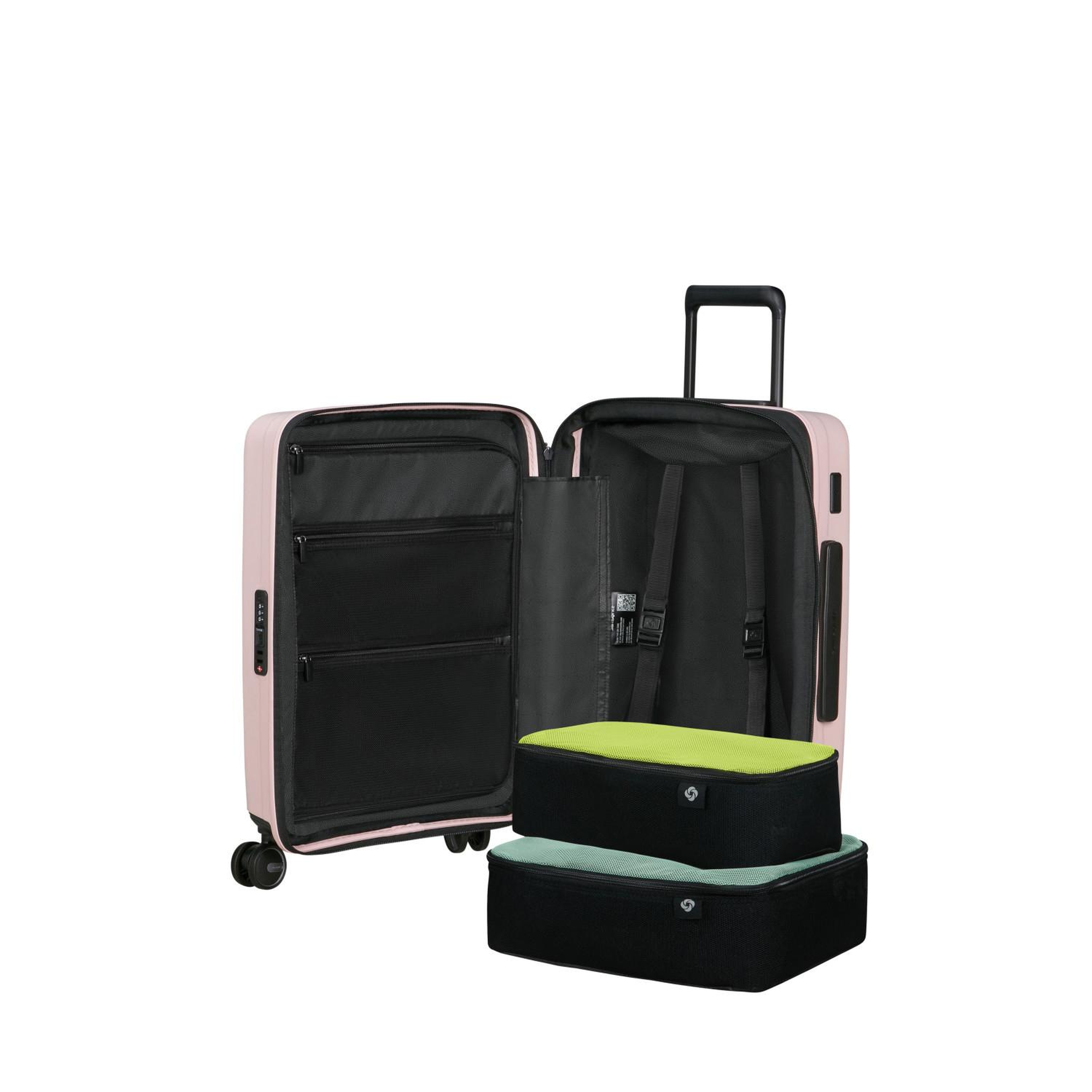 Samsonite Pembe Restackd - Körüklü 55/20 Kabin Boy Valiz