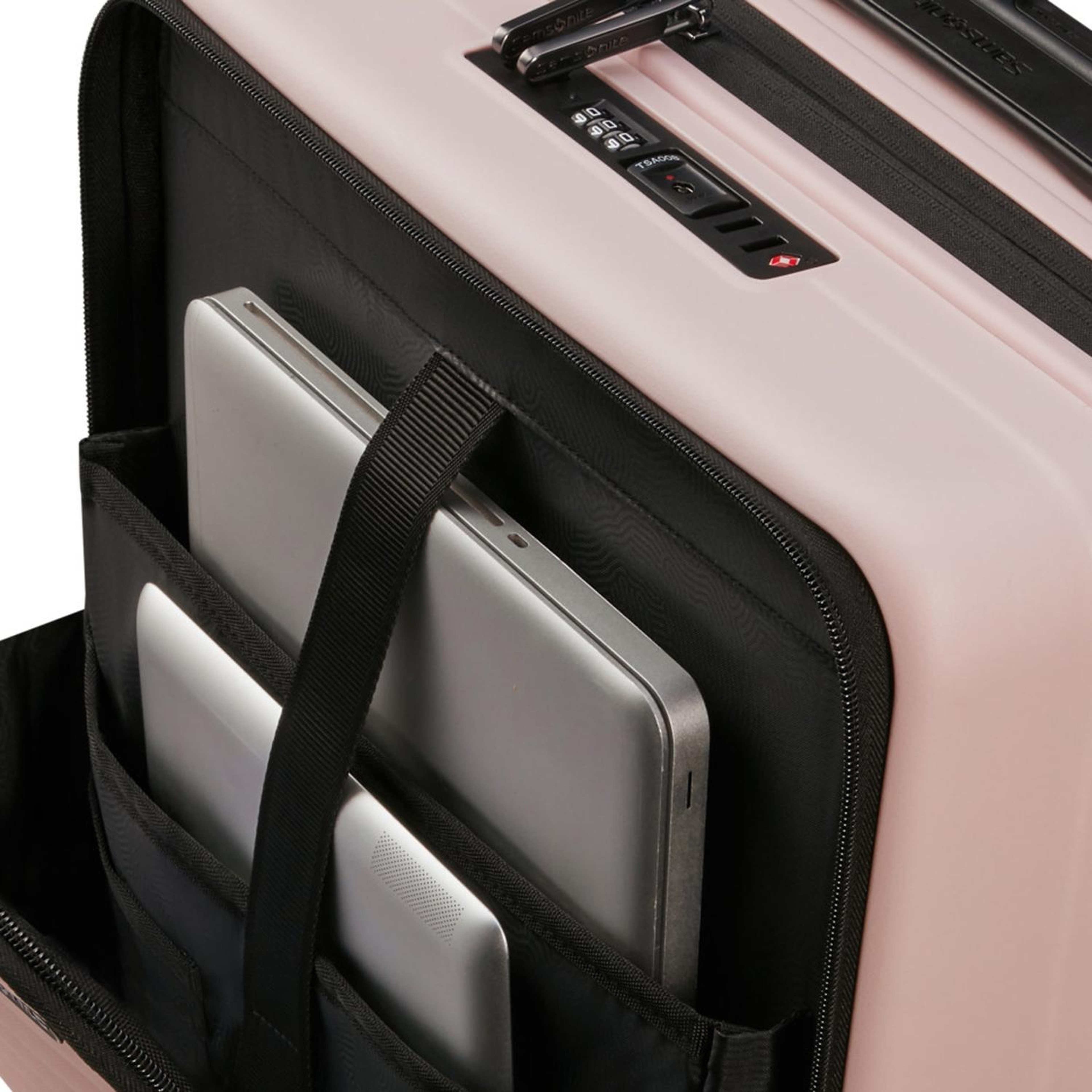 Samsonite Pembe Restackd - Körüklü 55/20 Kabin Boy Valiz