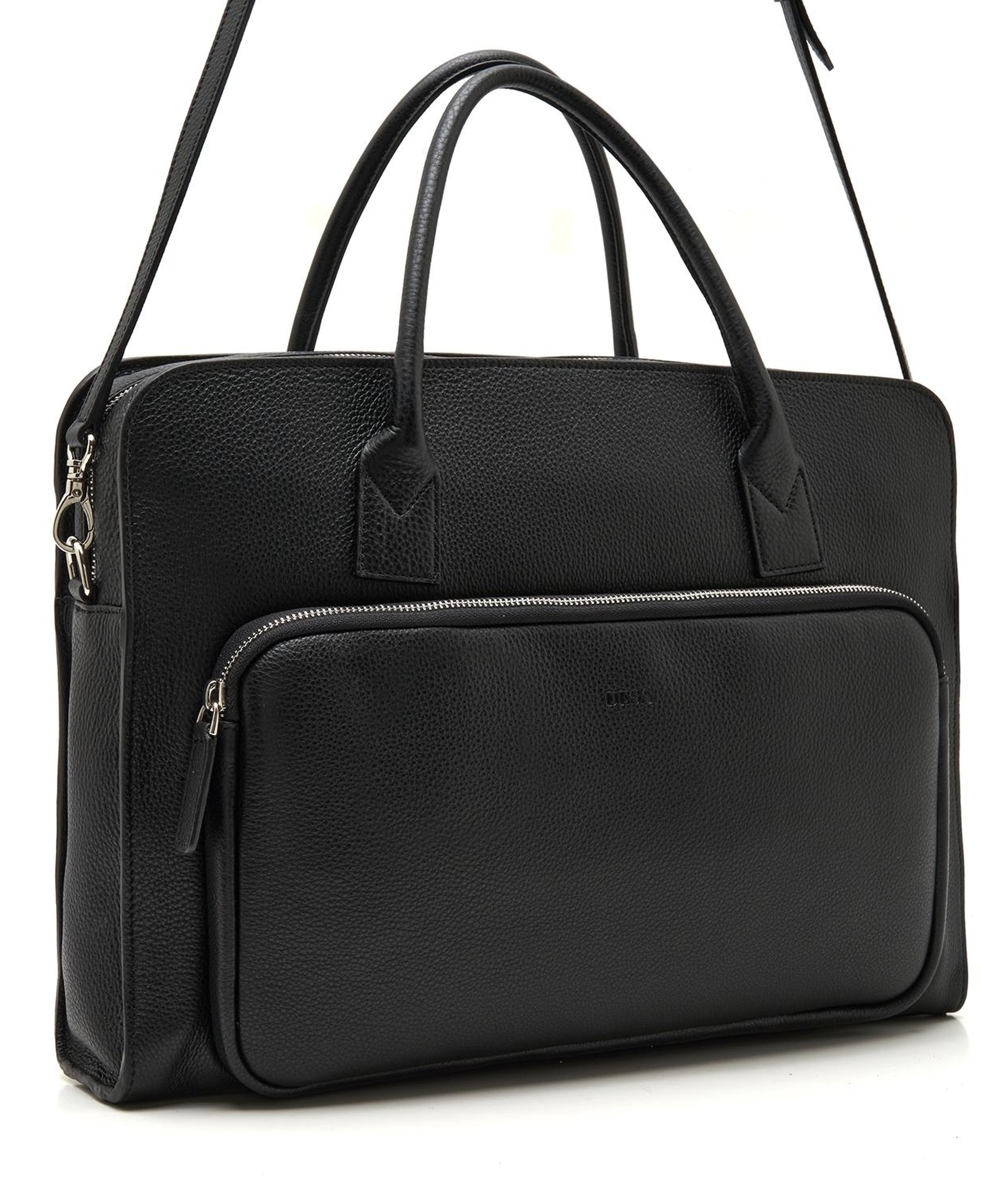 Bing Siyah Erkek Deri Evrak Çantası