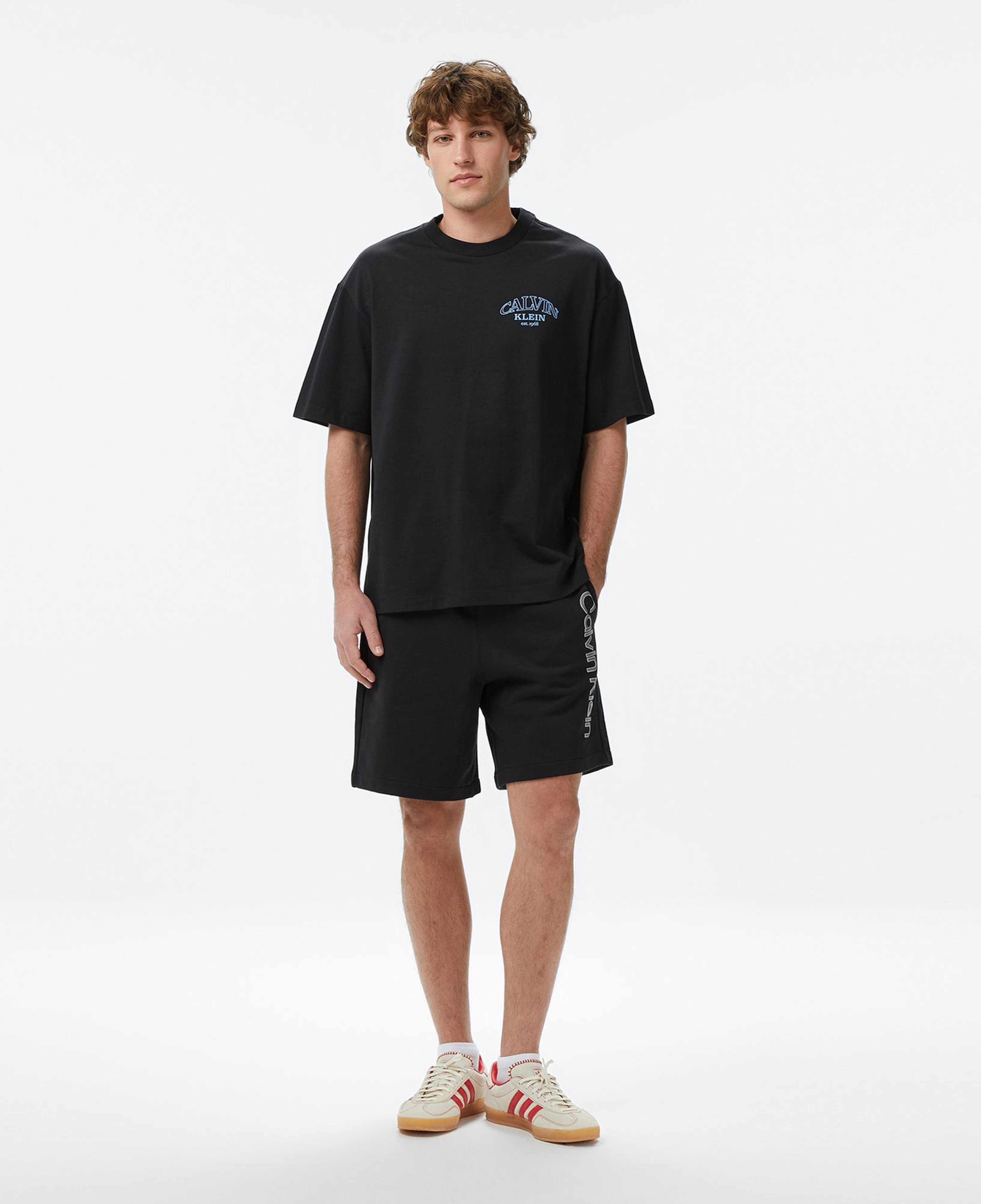 Calvin Klein Terry Graphic Erkek Siyah Şort