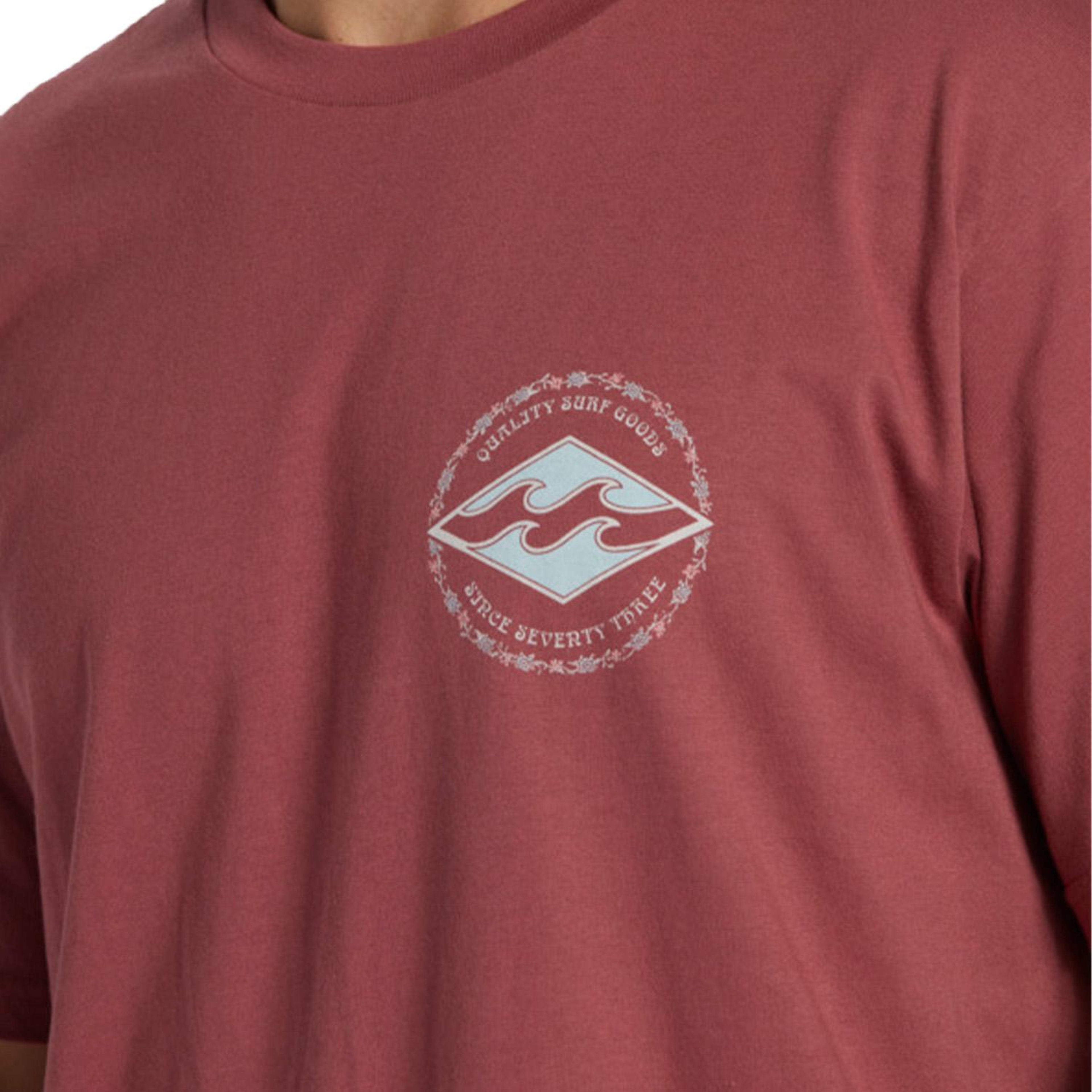 Billabong Rotor Diamond Erkek Pembe Tişört