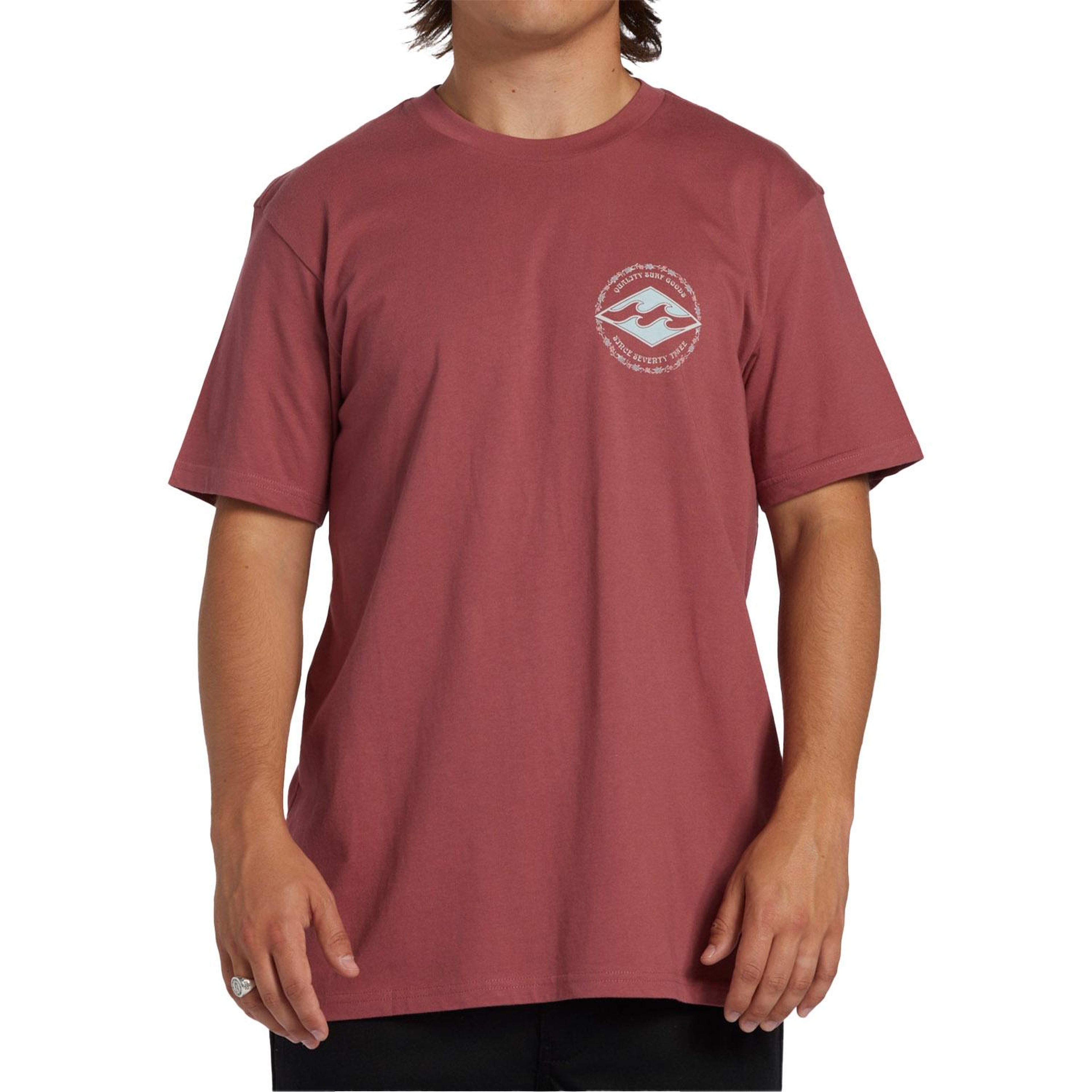 Billabong Rotor Diamond Erkek Pembe Tişört