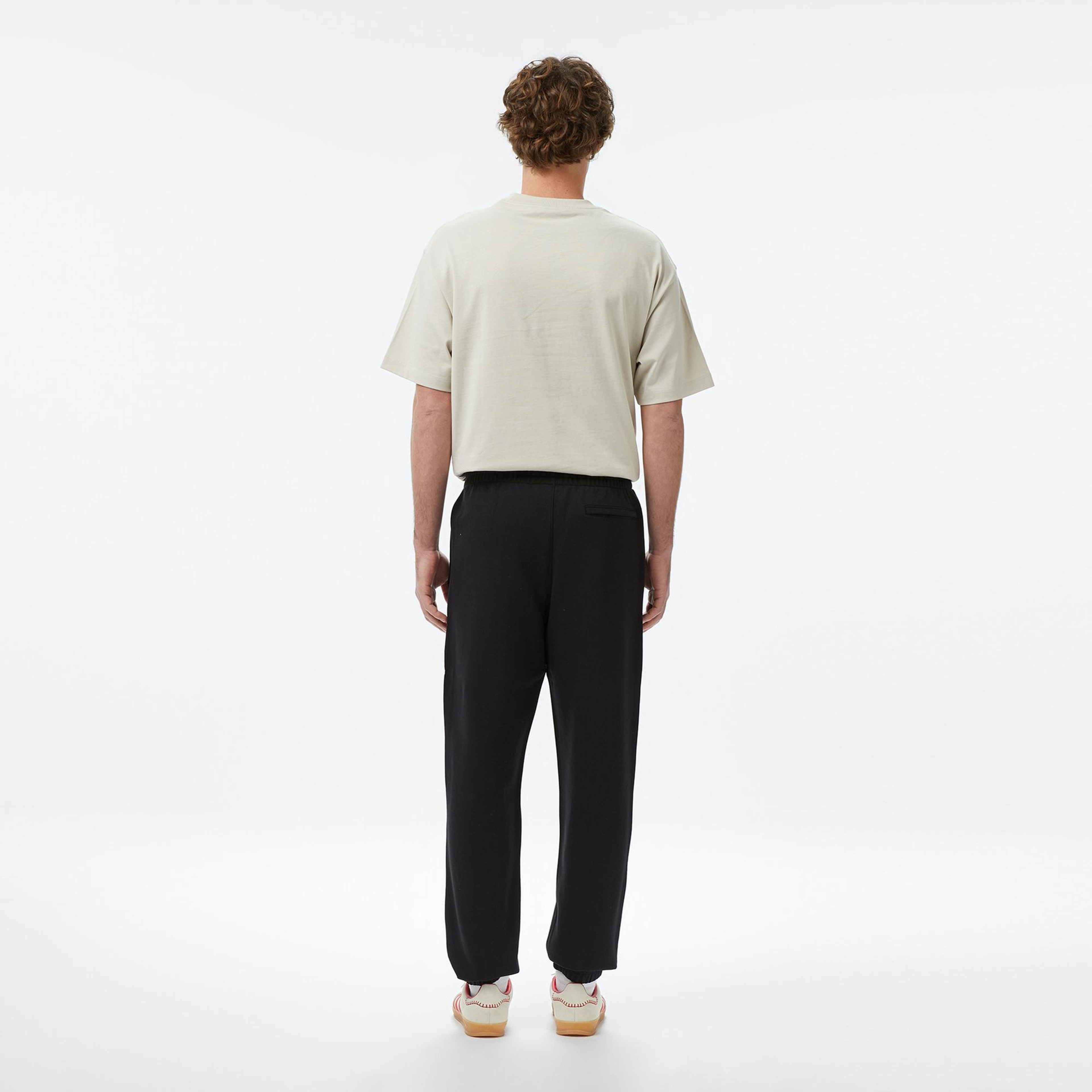 Calvin Klein Nano Standard Logo Jogger Erkek Siyah Eşofman Altı