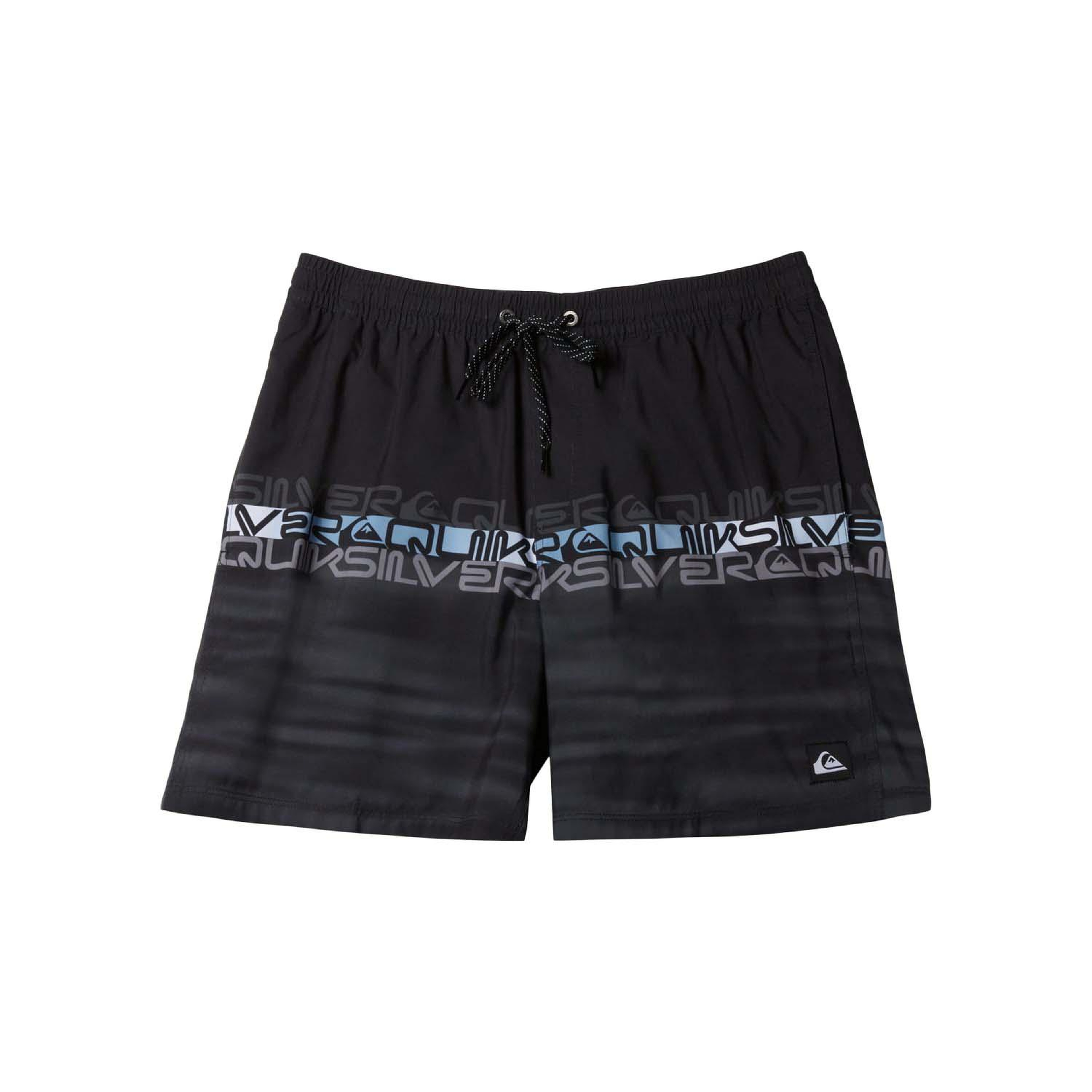 Quiksilver Everyday Wordblock 17 Erkek Siyah Volley Short