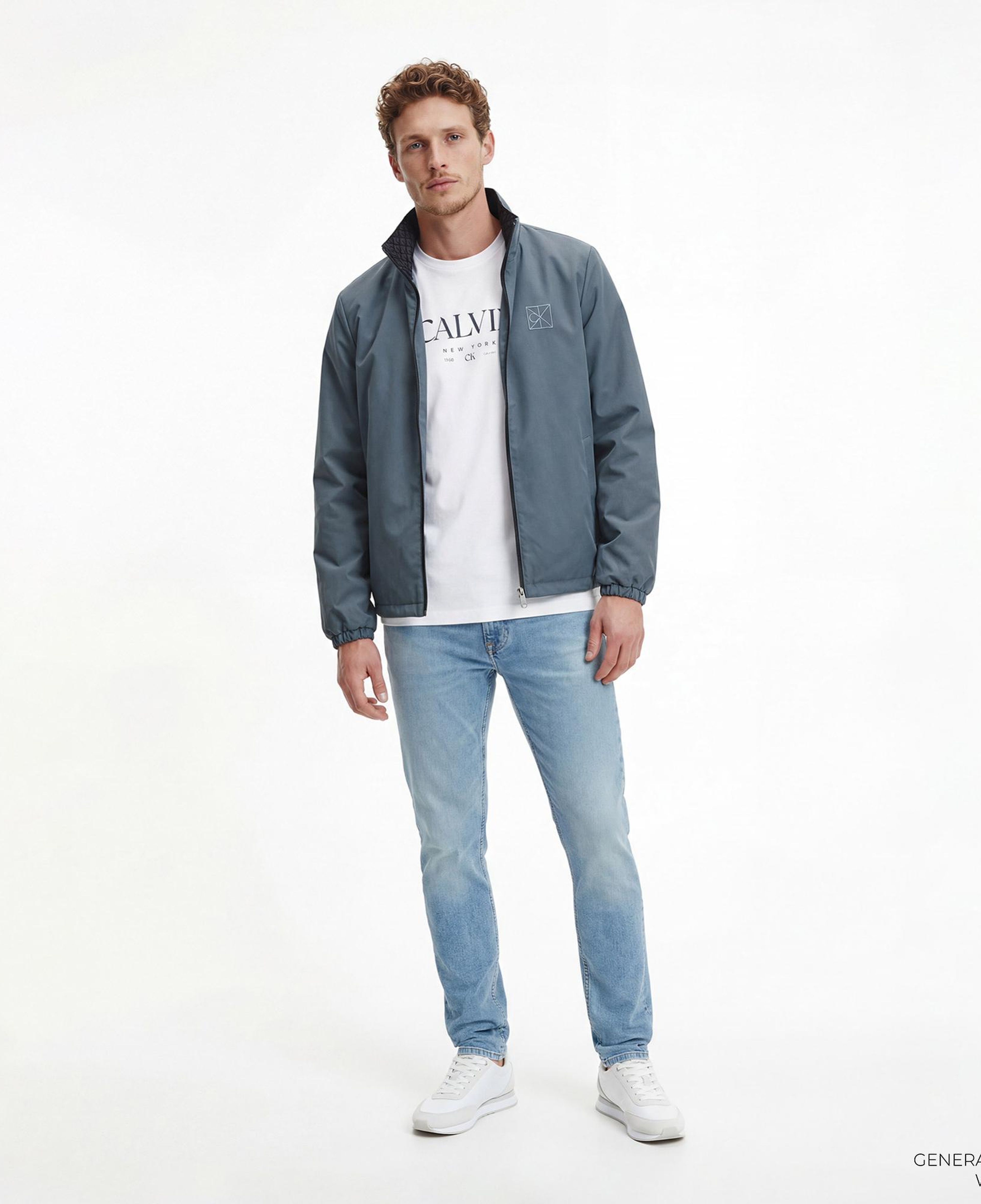 Calvin Klein Nylon Unfilled Reversible Erkek Siyah Ceket