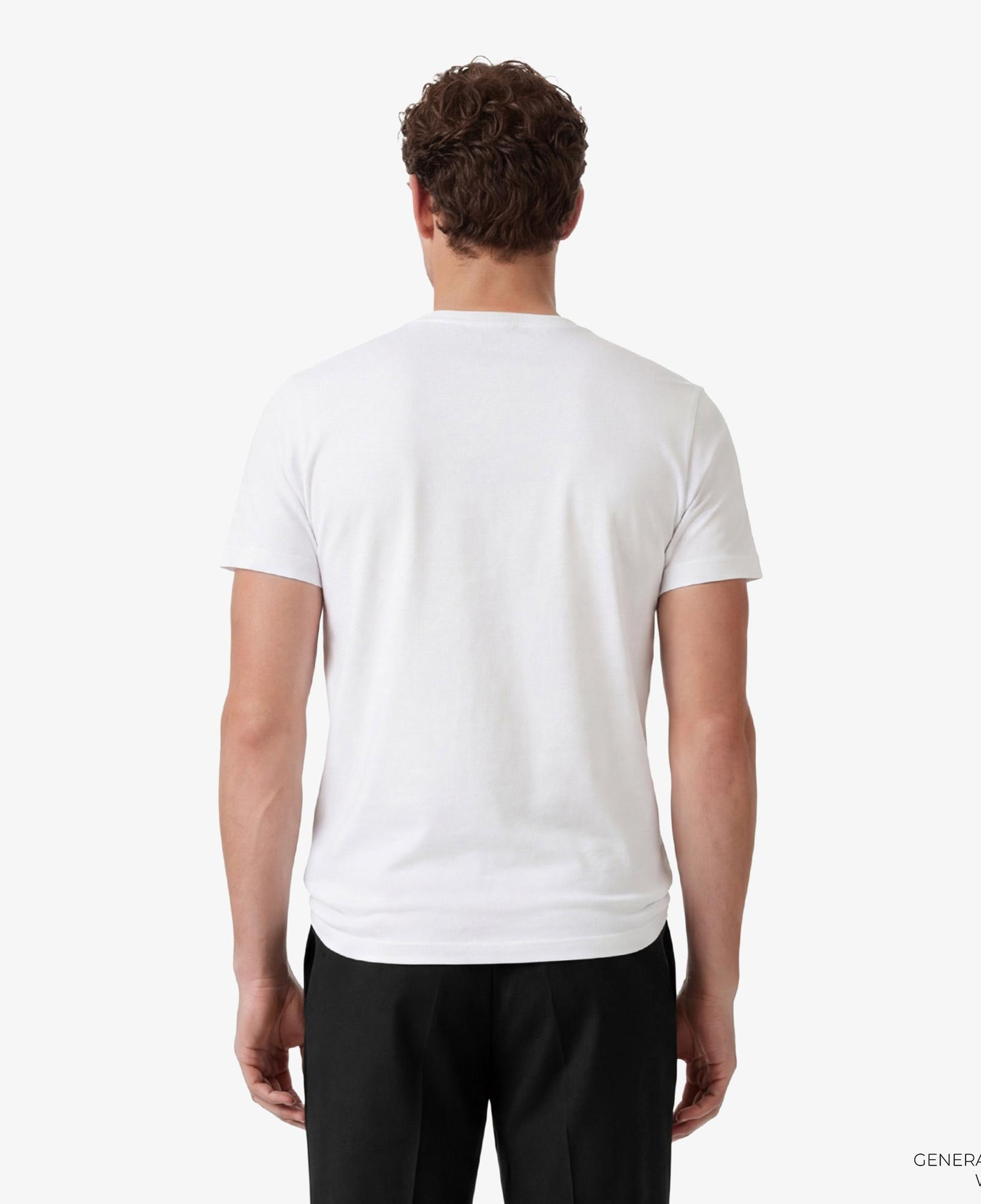 Calvin Klein 30S Word Circle Graphic Erkek Beyaz T-Shirt