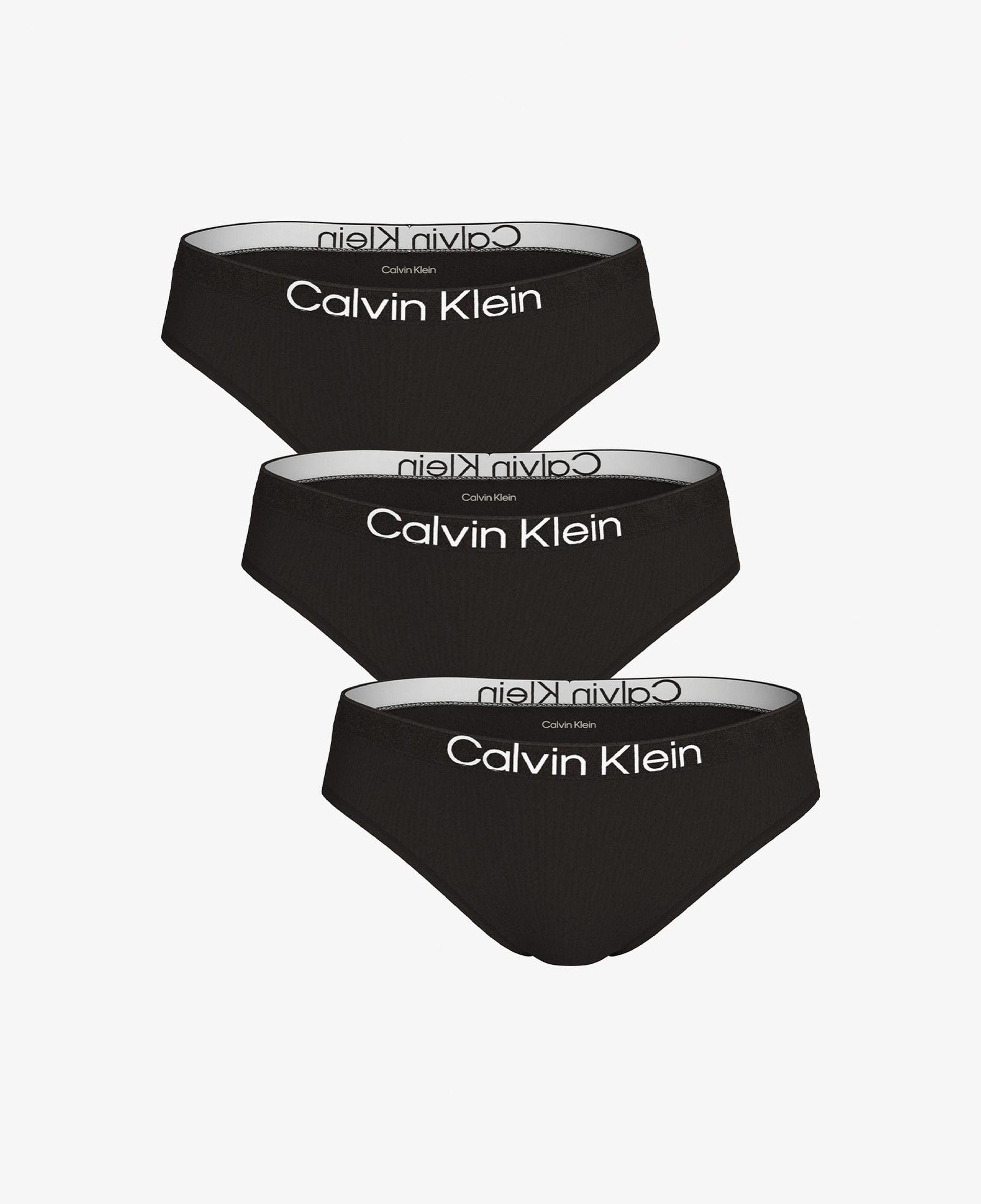 Calvin Klein 3'lü Kadın Siyah Külot