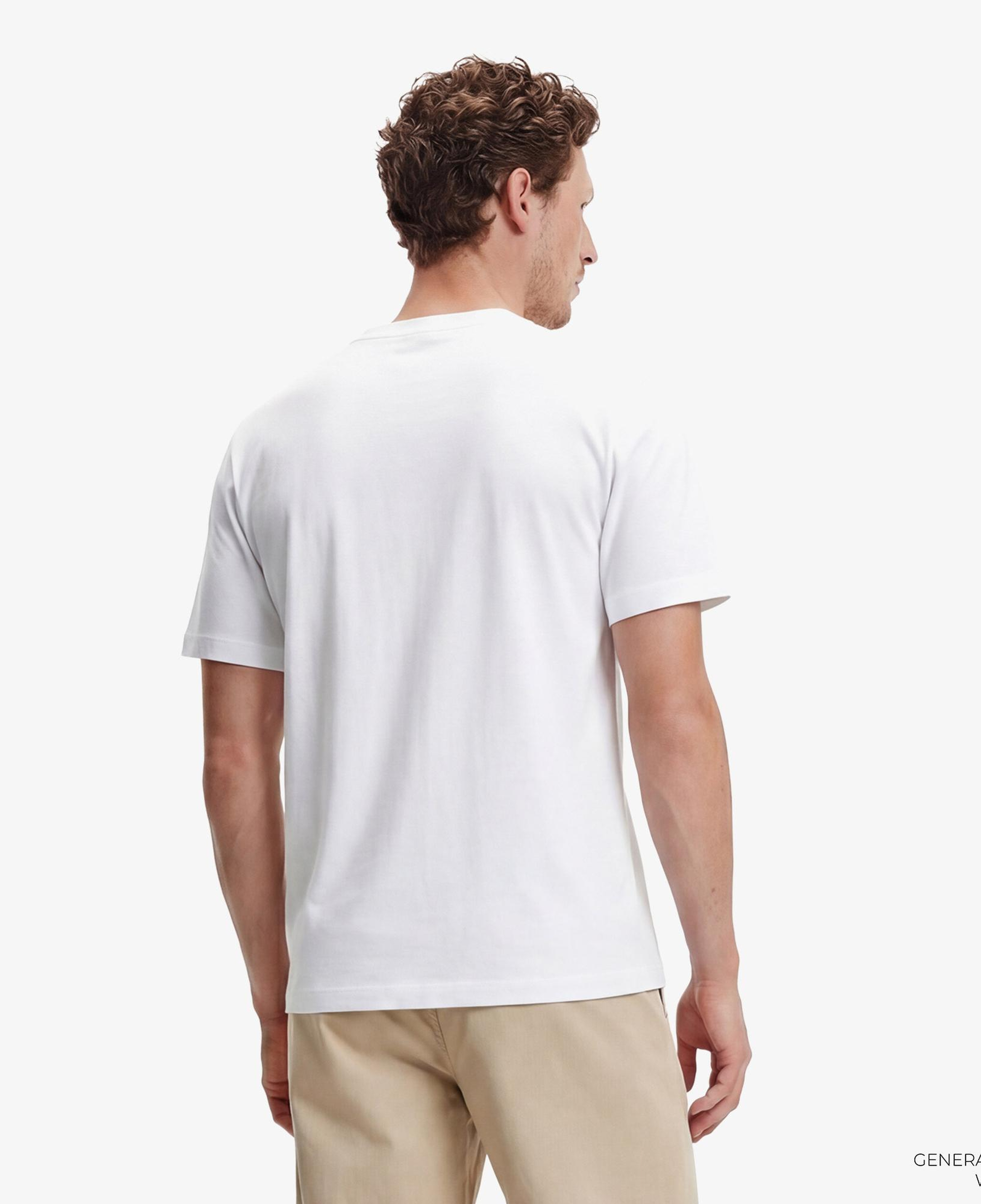 Calvin Klein Relaxed Fit Graphic  Erkek Beyaz T-Shirt