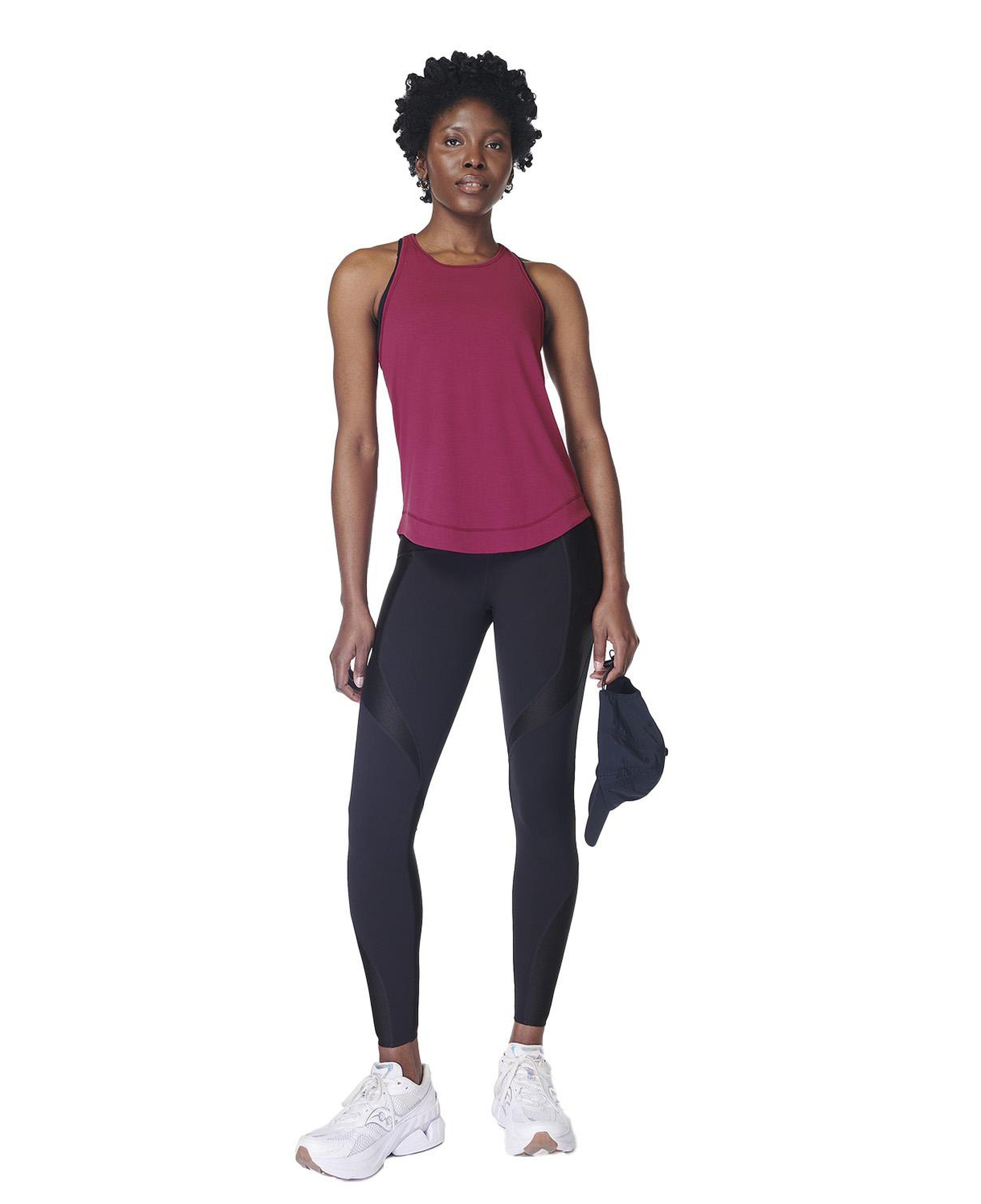Sweaty Betty Breathe Easy Run Kadın Kırmızı Koşu Tank Top