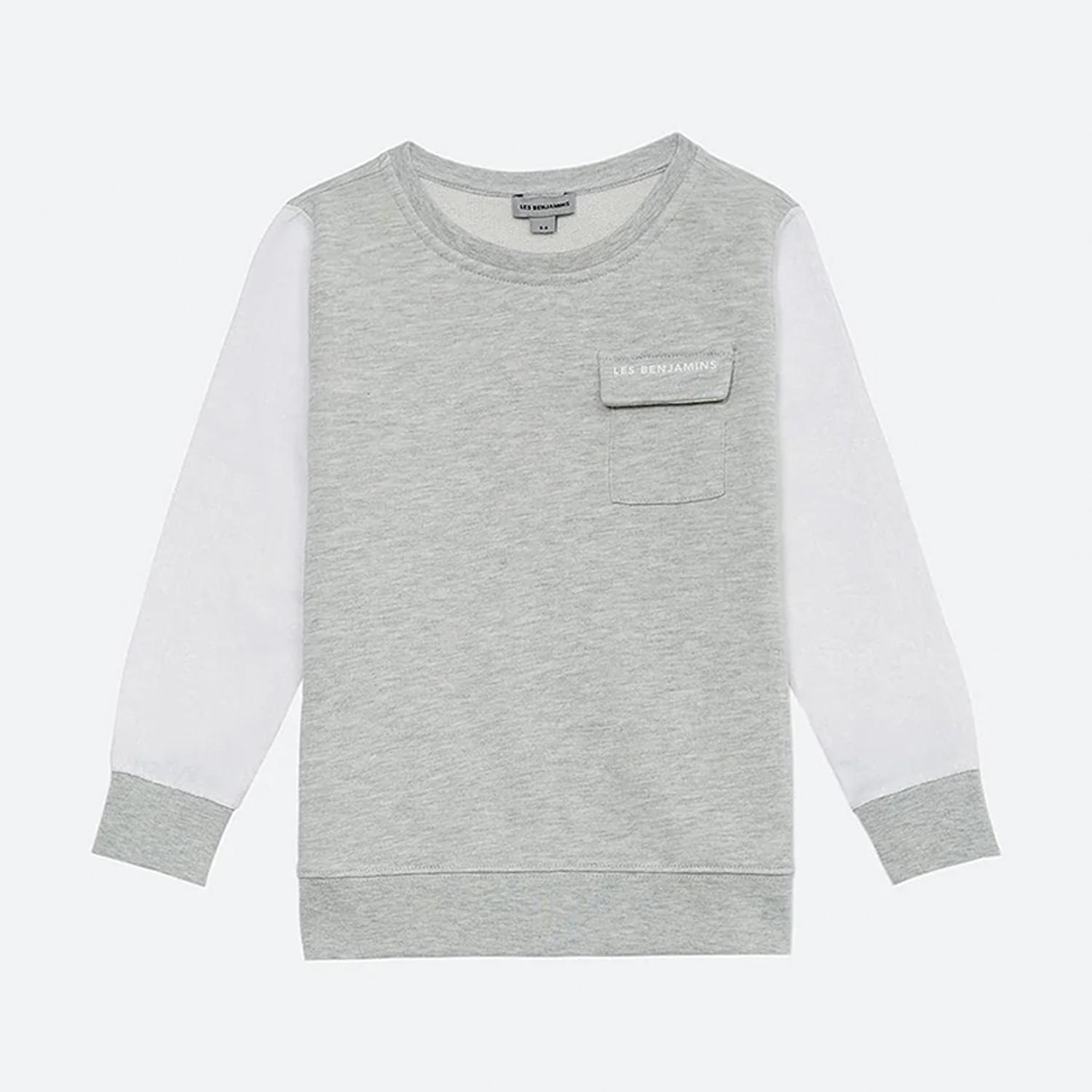 Les Benjamins 403 Çocuk Gri Sweatshirt