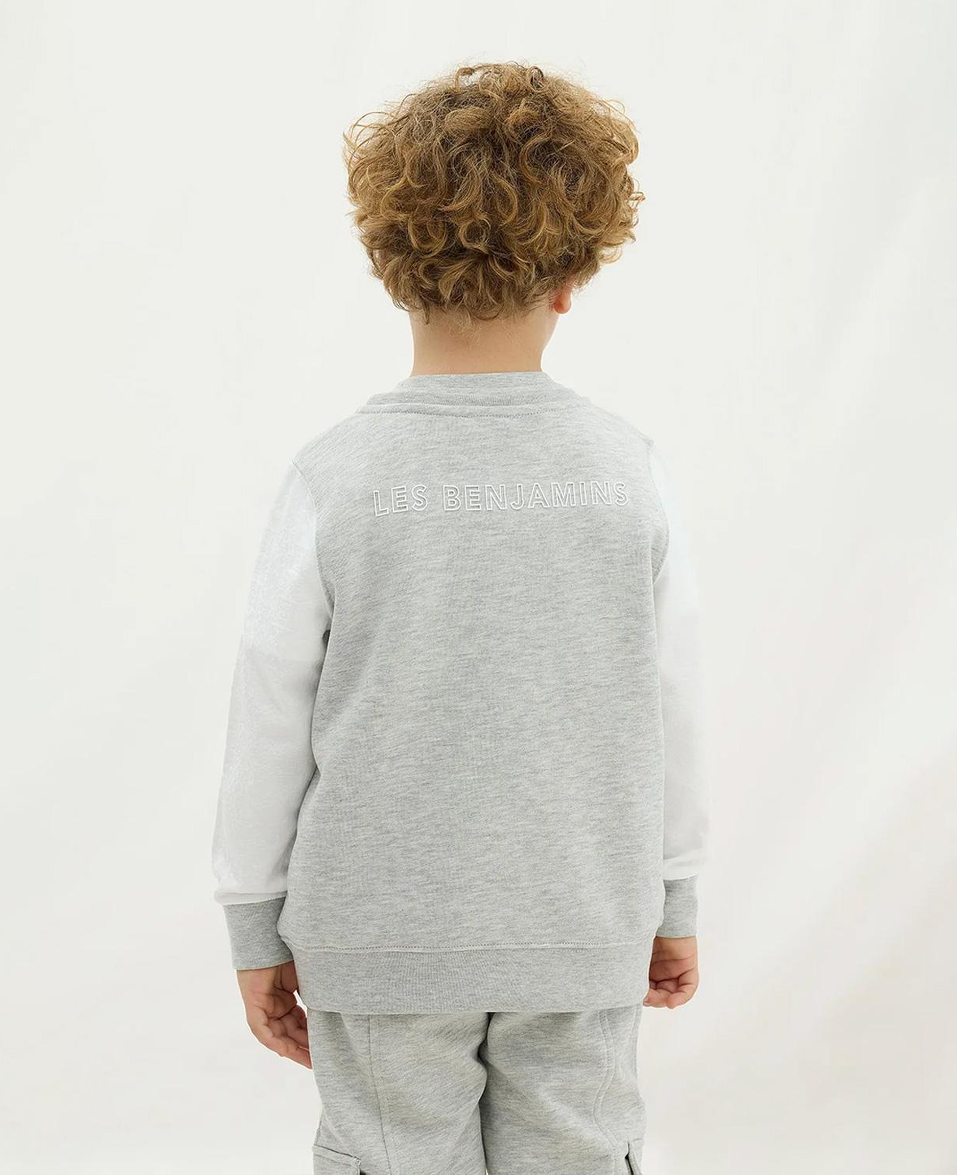 Les Benjamins 403 Çocuk Gri Sweatshirt
