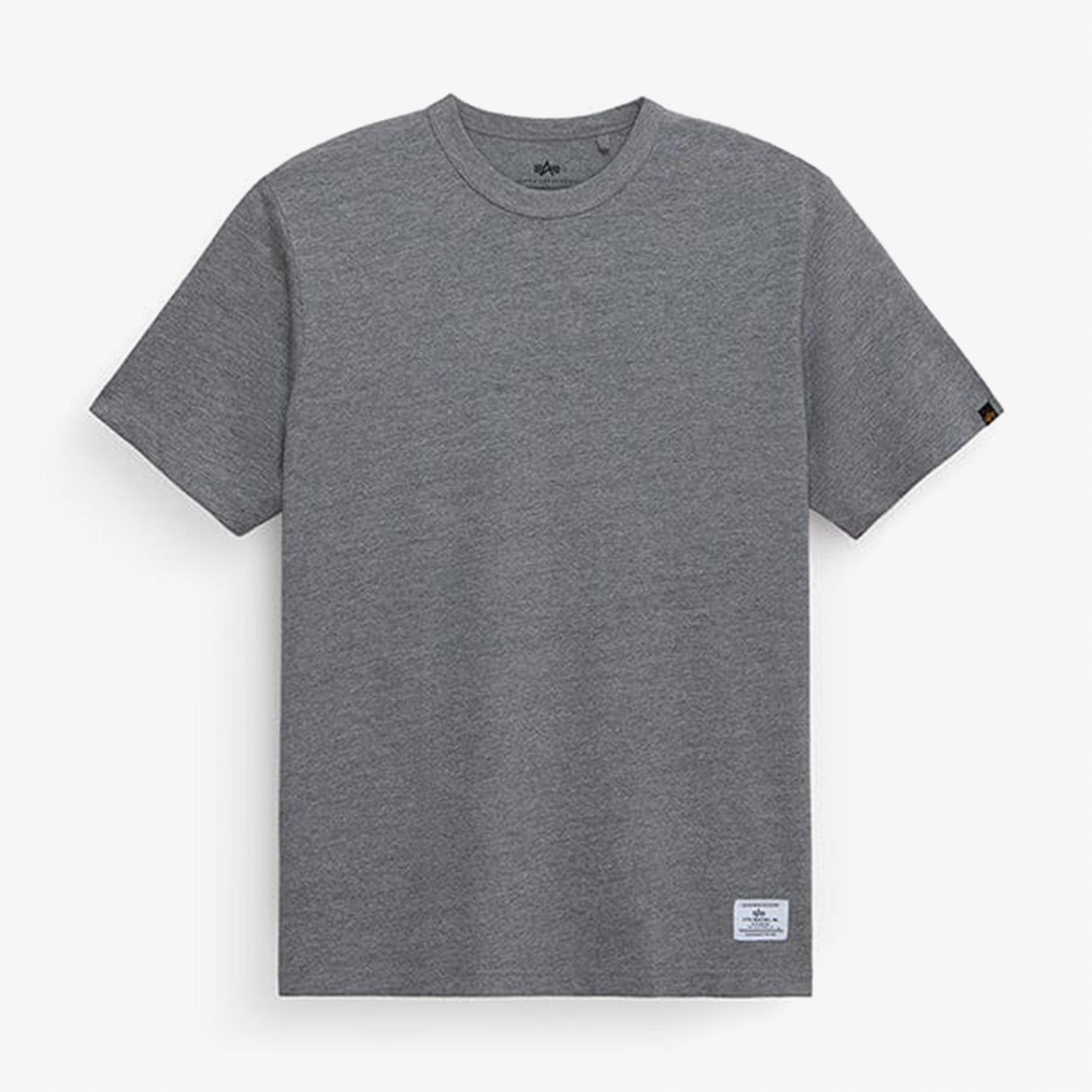 Alpha Industries Tiger Erkek Gri T-Shirt