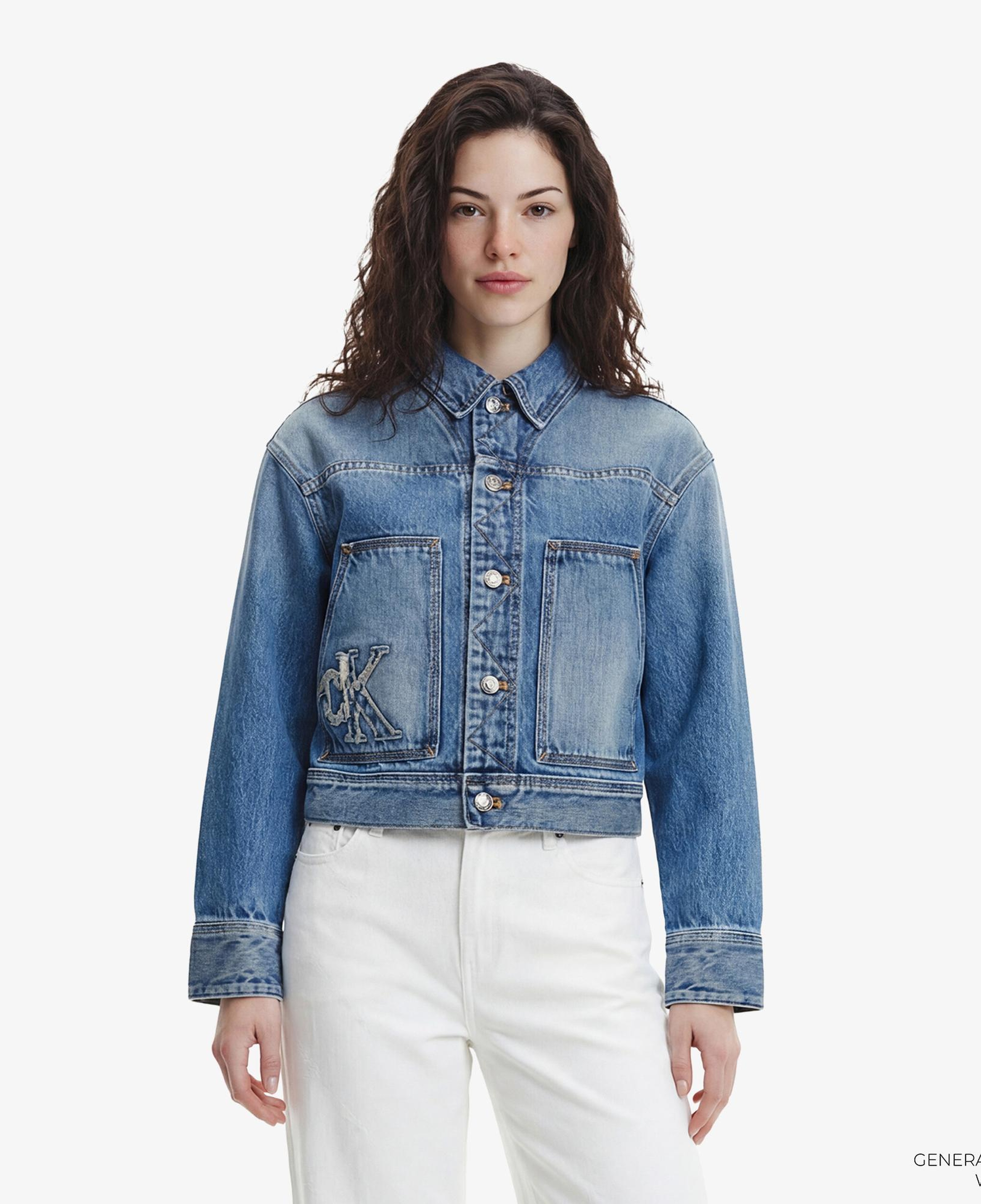 Calvin Klein Workwear Kadın Mavi Ceket