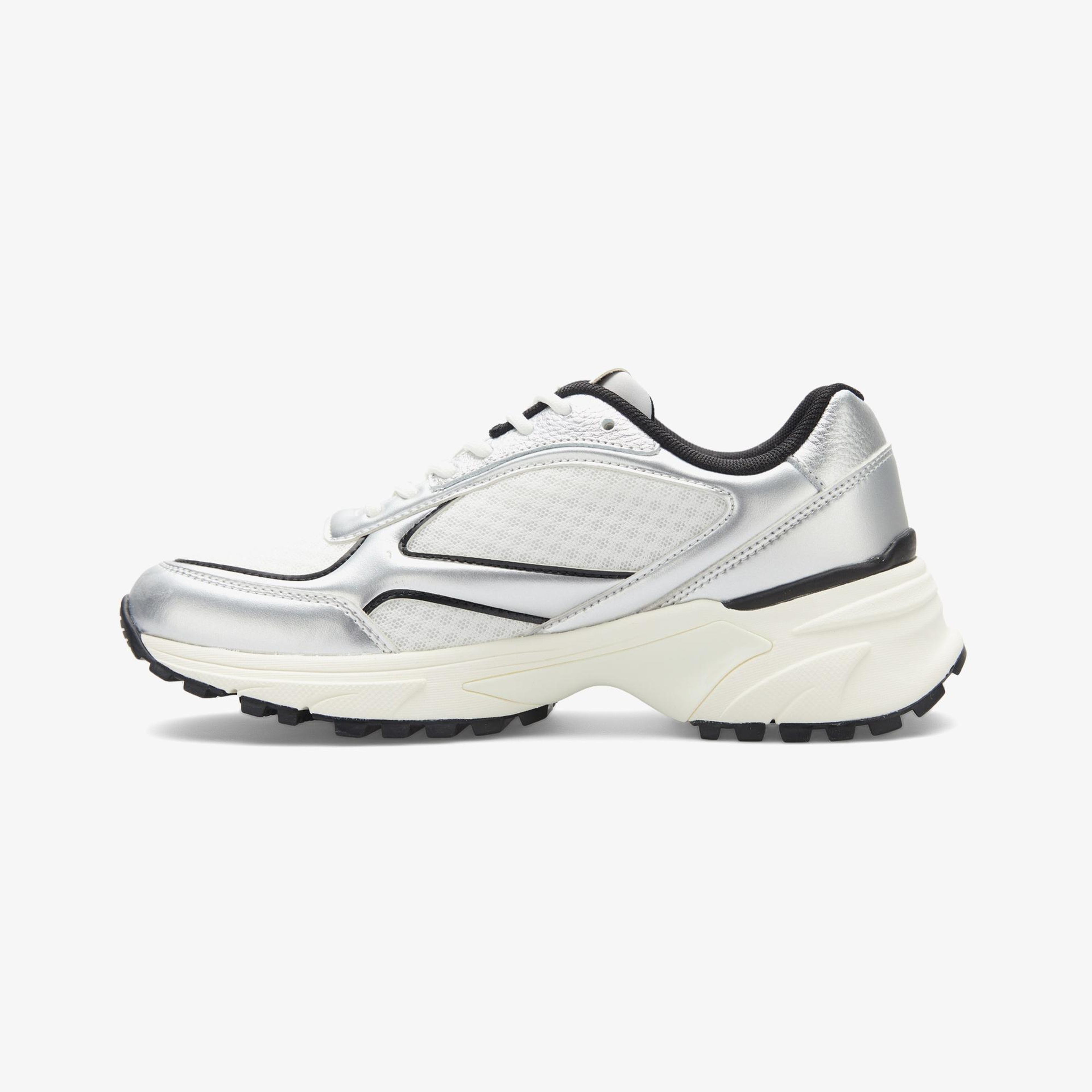 Calvin Klein Hike Runner Lace Up Mesh Kadın Gri Sneaker