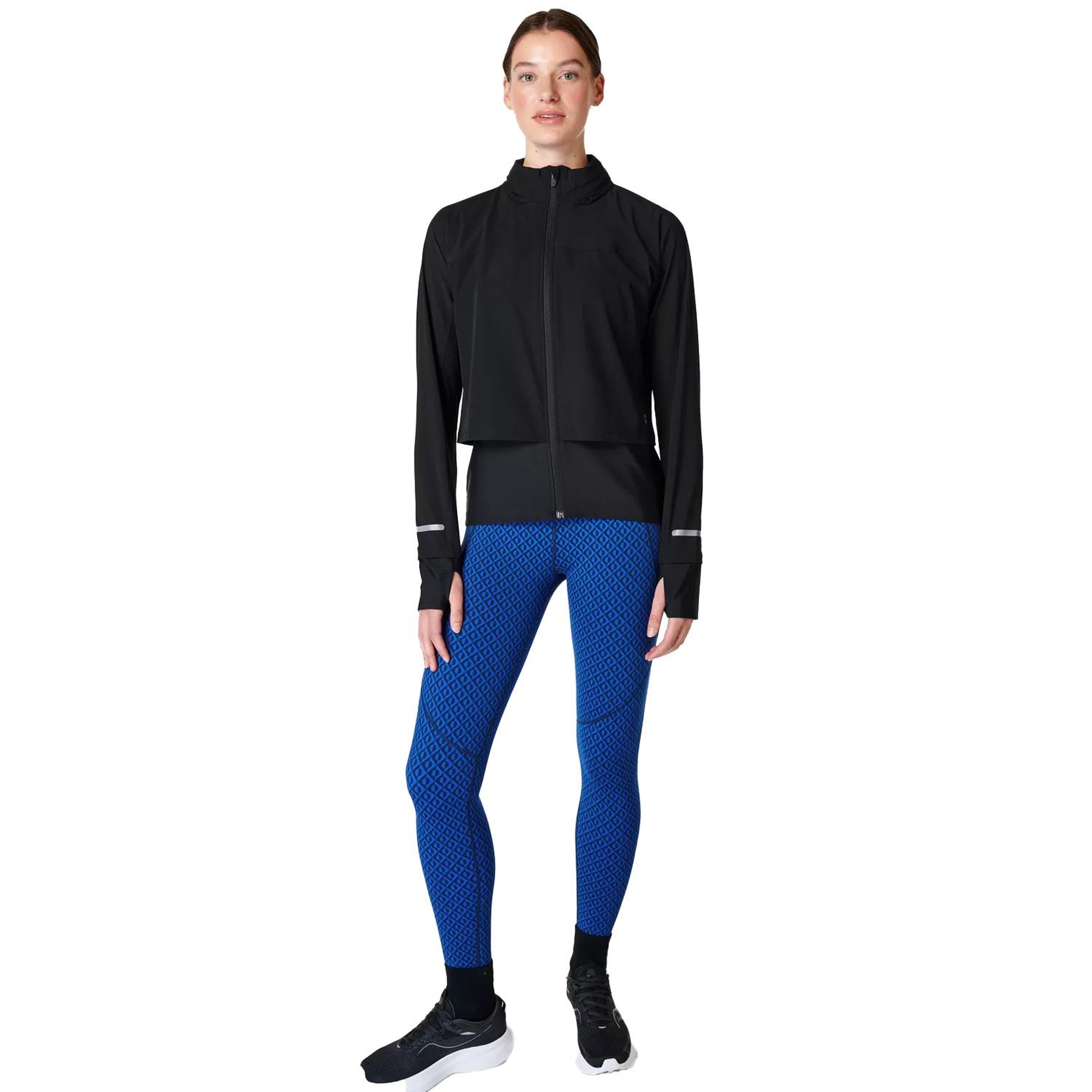 Sweaty Betty Fast Track Running Kadın Siyah Koşu Ceketi