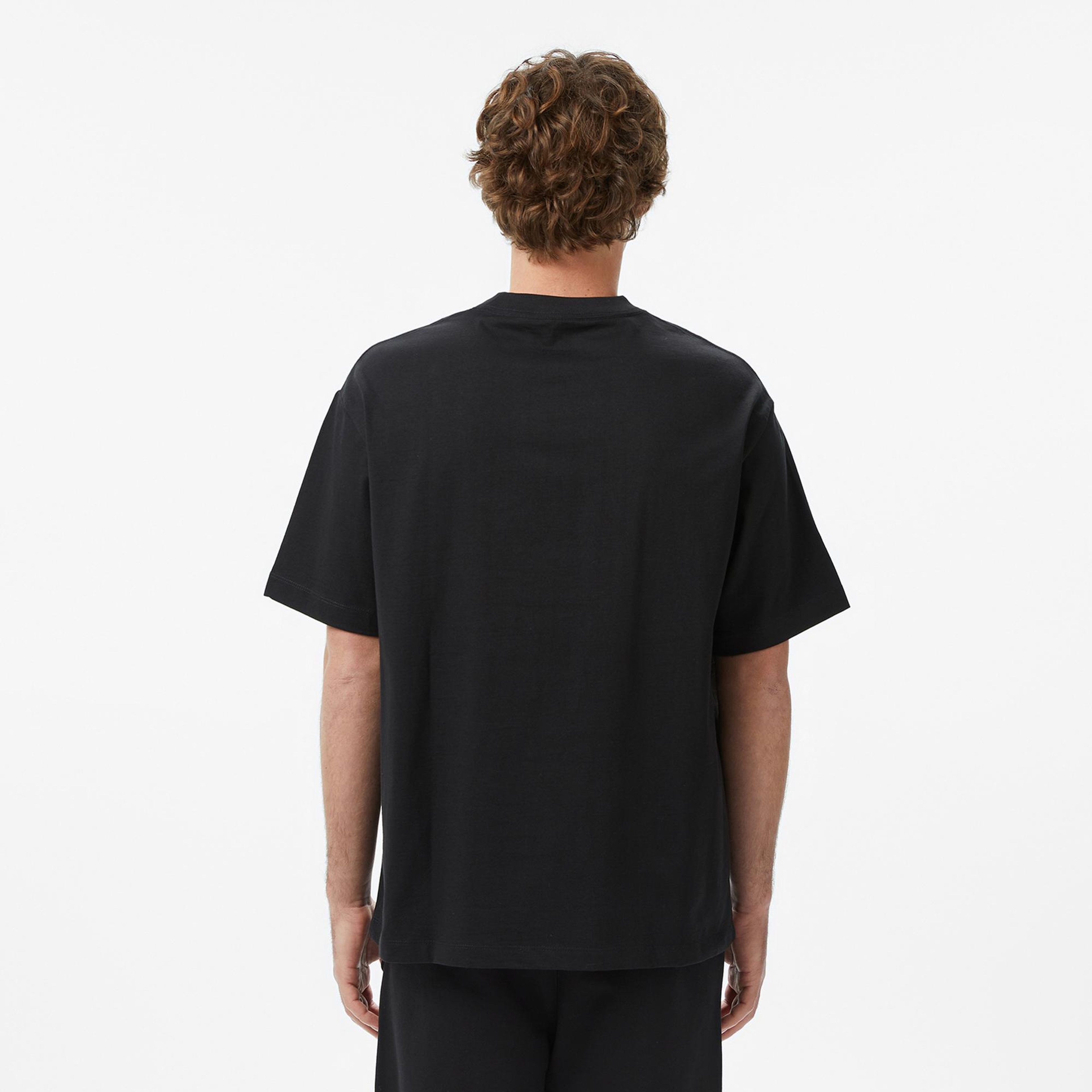 Calvin Klein Tricolor Monologo Graphic Erkek Siyah T-Shirt