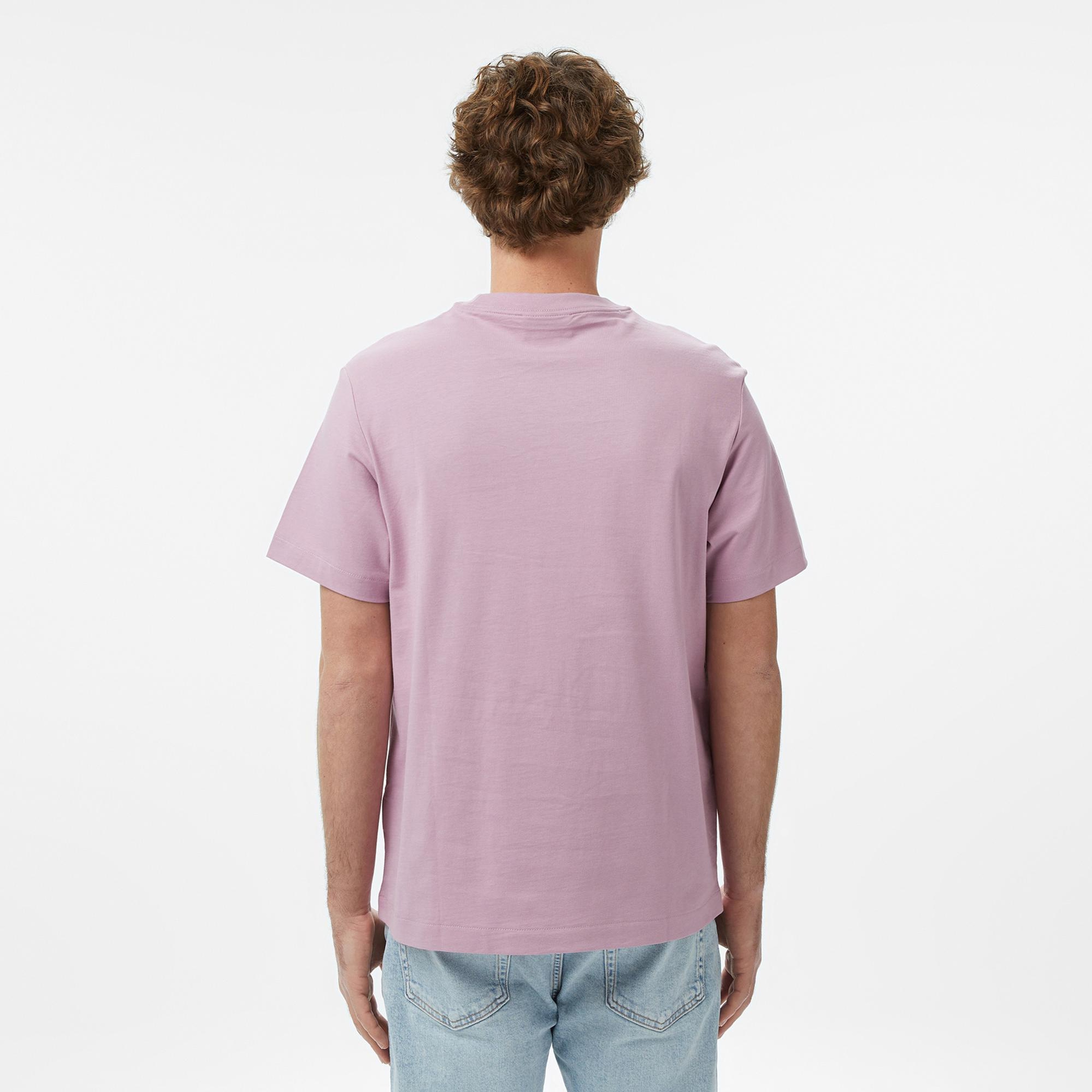 Calvin Klein Easy Monogram Erkek Pembe T-Shirt