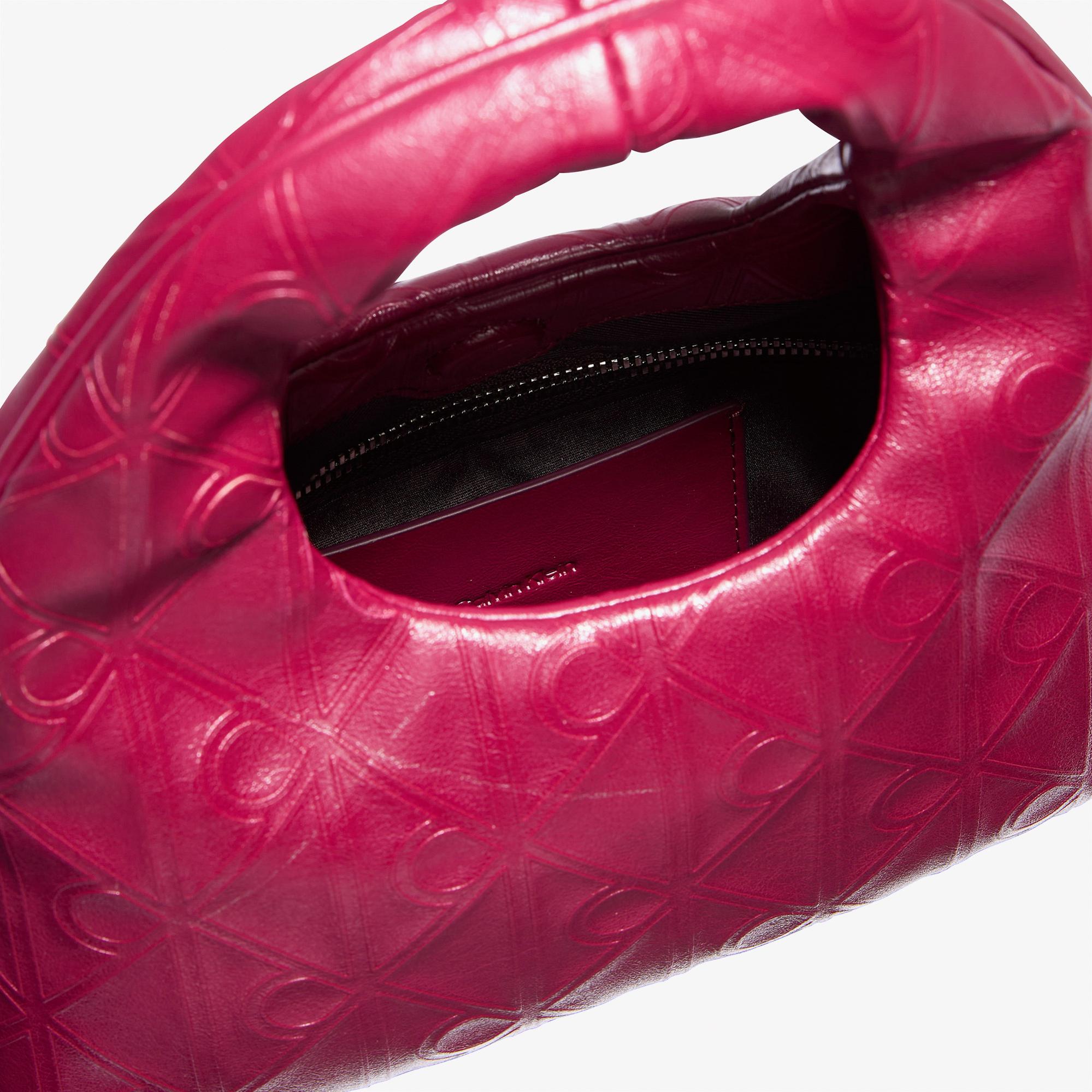 Calvin Klein Emblem Puffer With Strap Kadın Kırmızı Çapraz Çanta