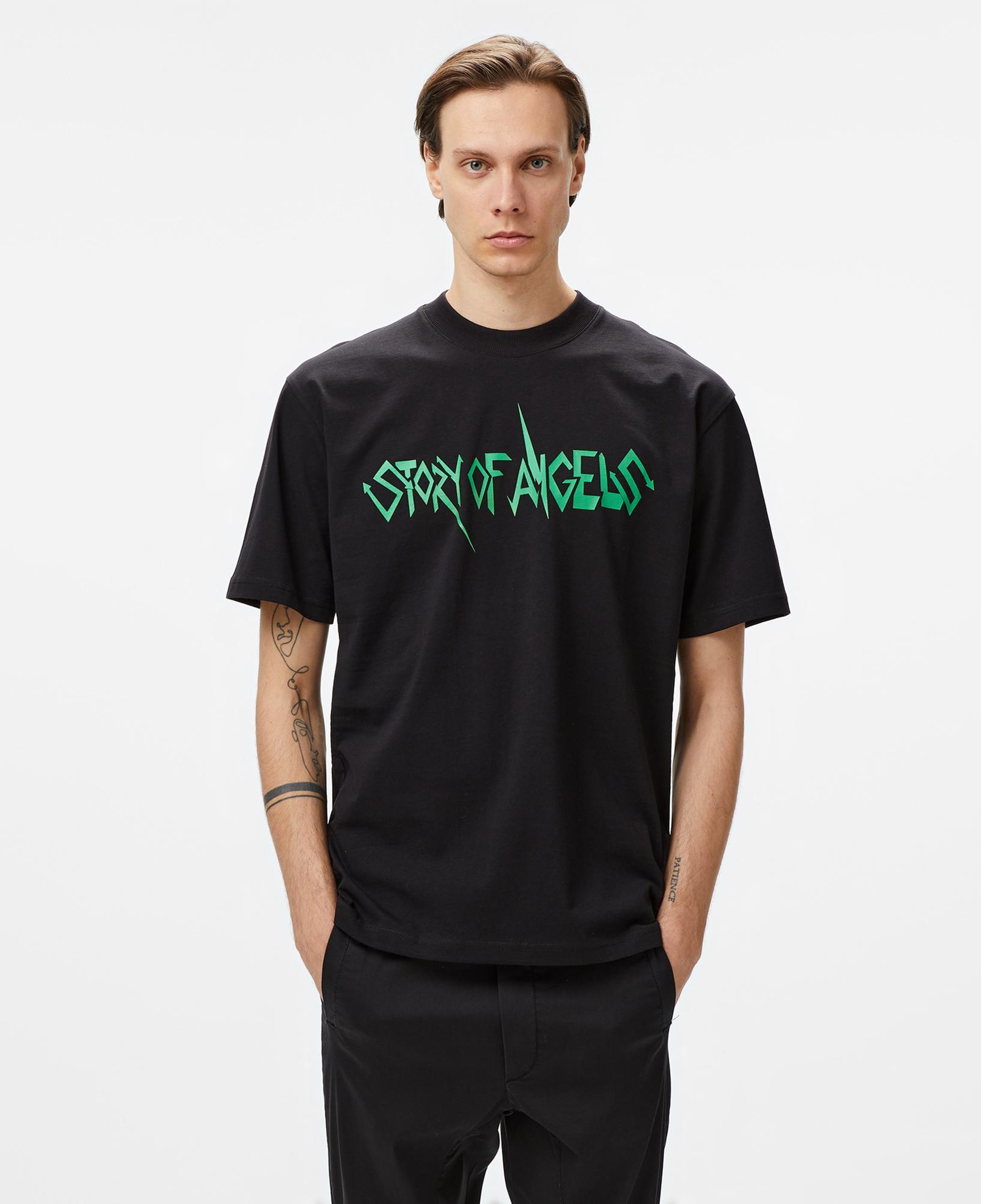 Story Of Angels Soa Budha Dream  Erkek Siyah T-Shirt
