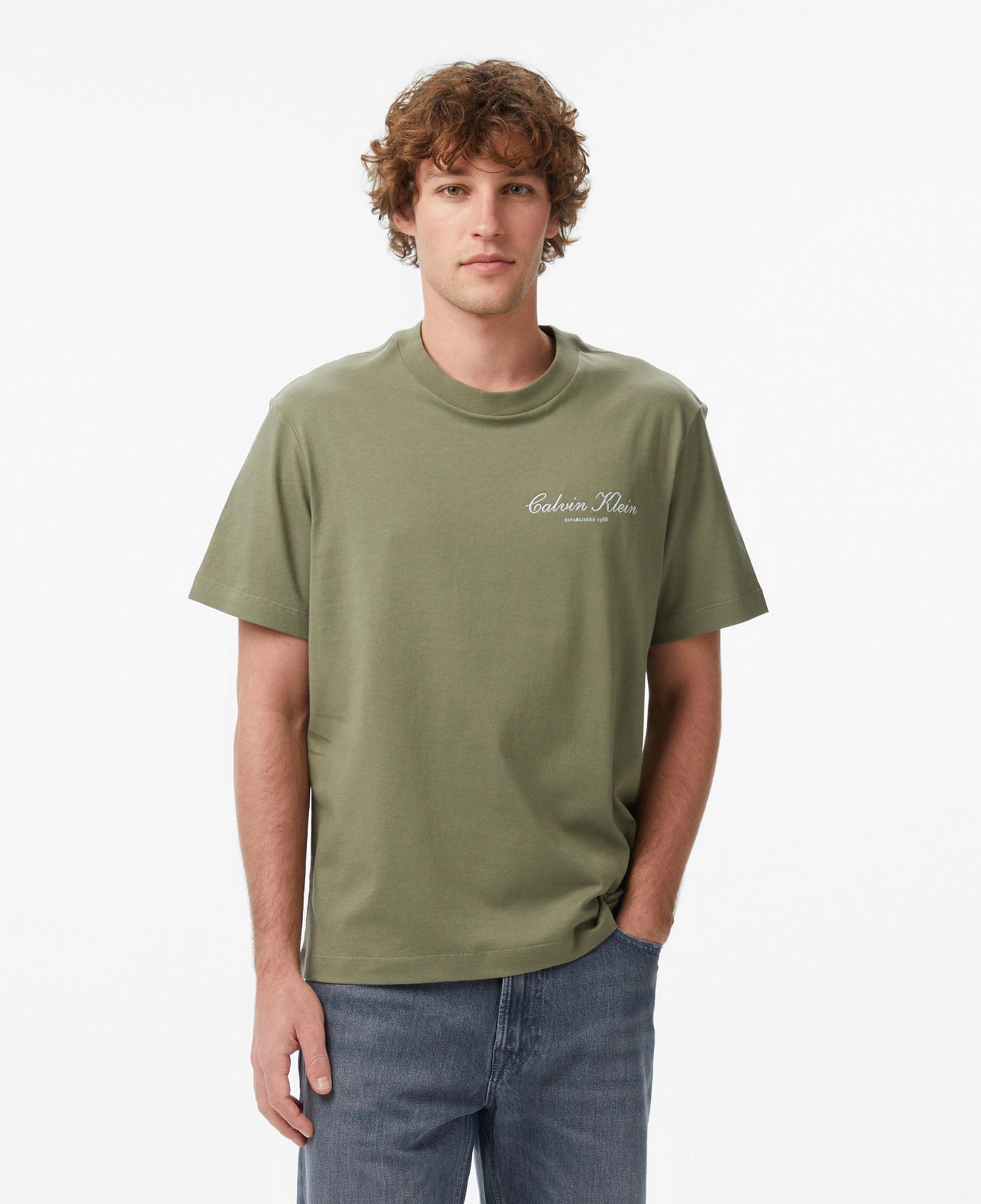 Calvin Klein 20S March Graphic Seasonal Erkek Haki T-Shirt