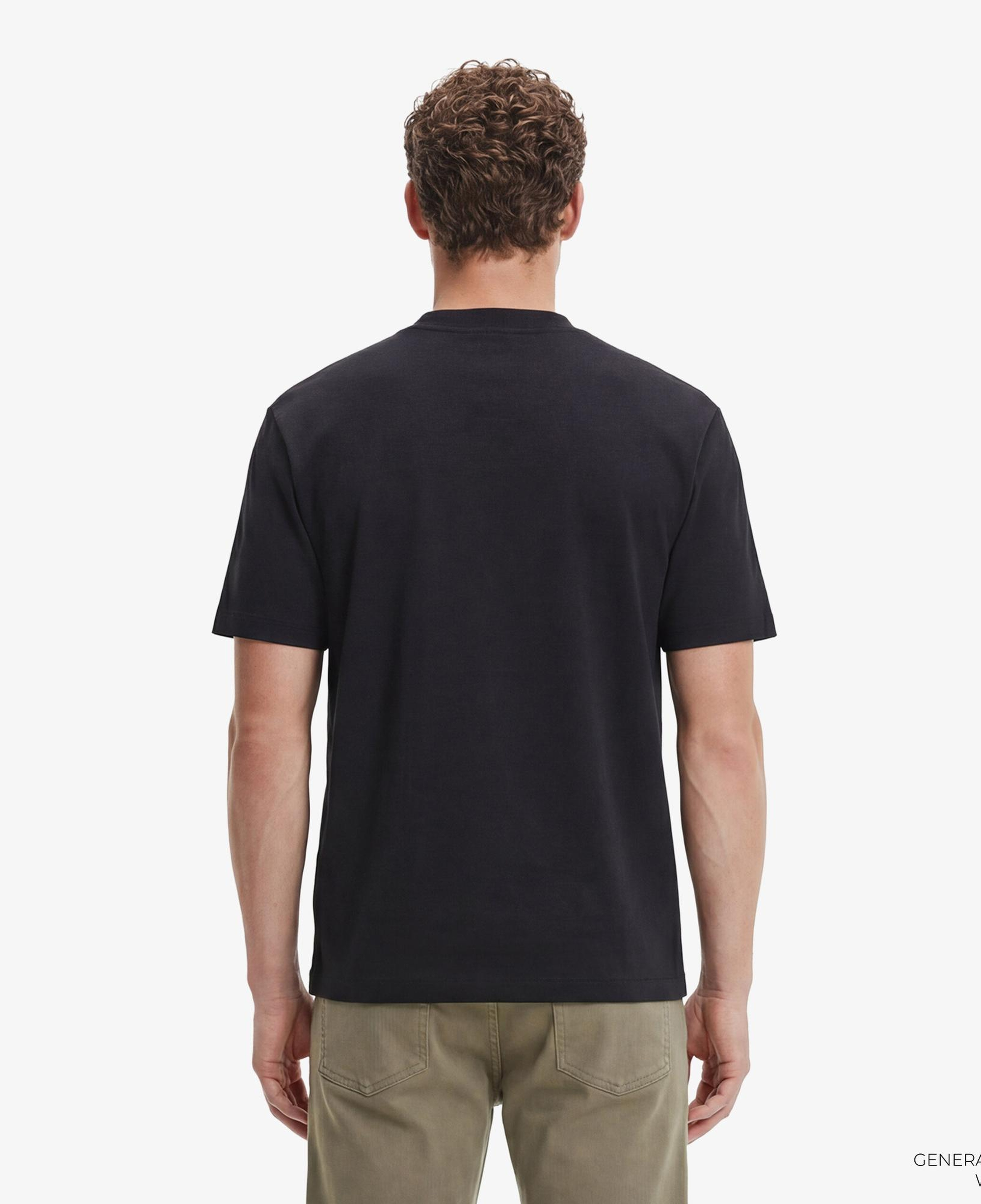 Calvin Klein Relaxed Standard Logo Crewnk Erkek Siyah T-Shirt