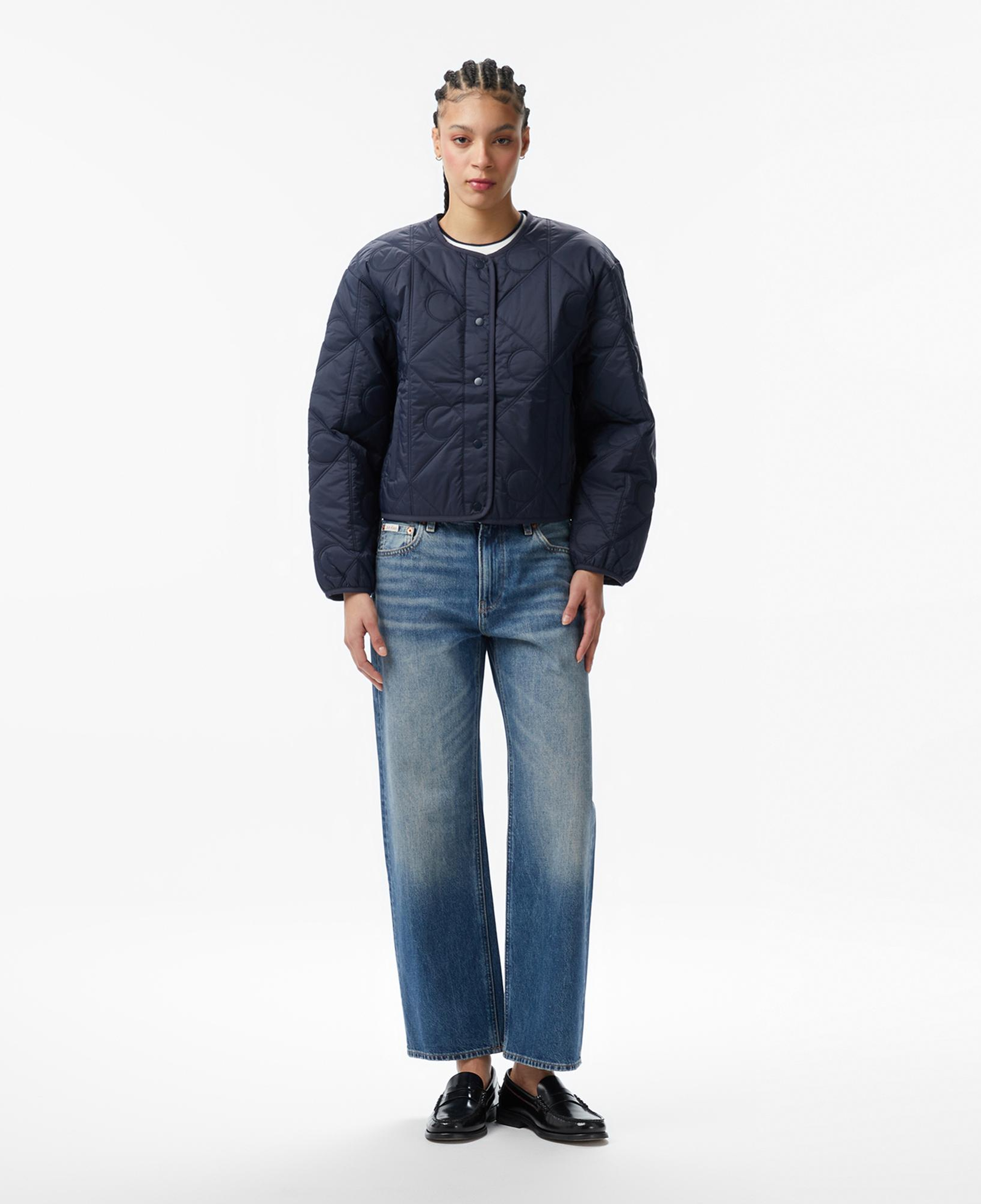 Calvin Klein Lighweight Quilted Liner Kadın Mavi Ceket