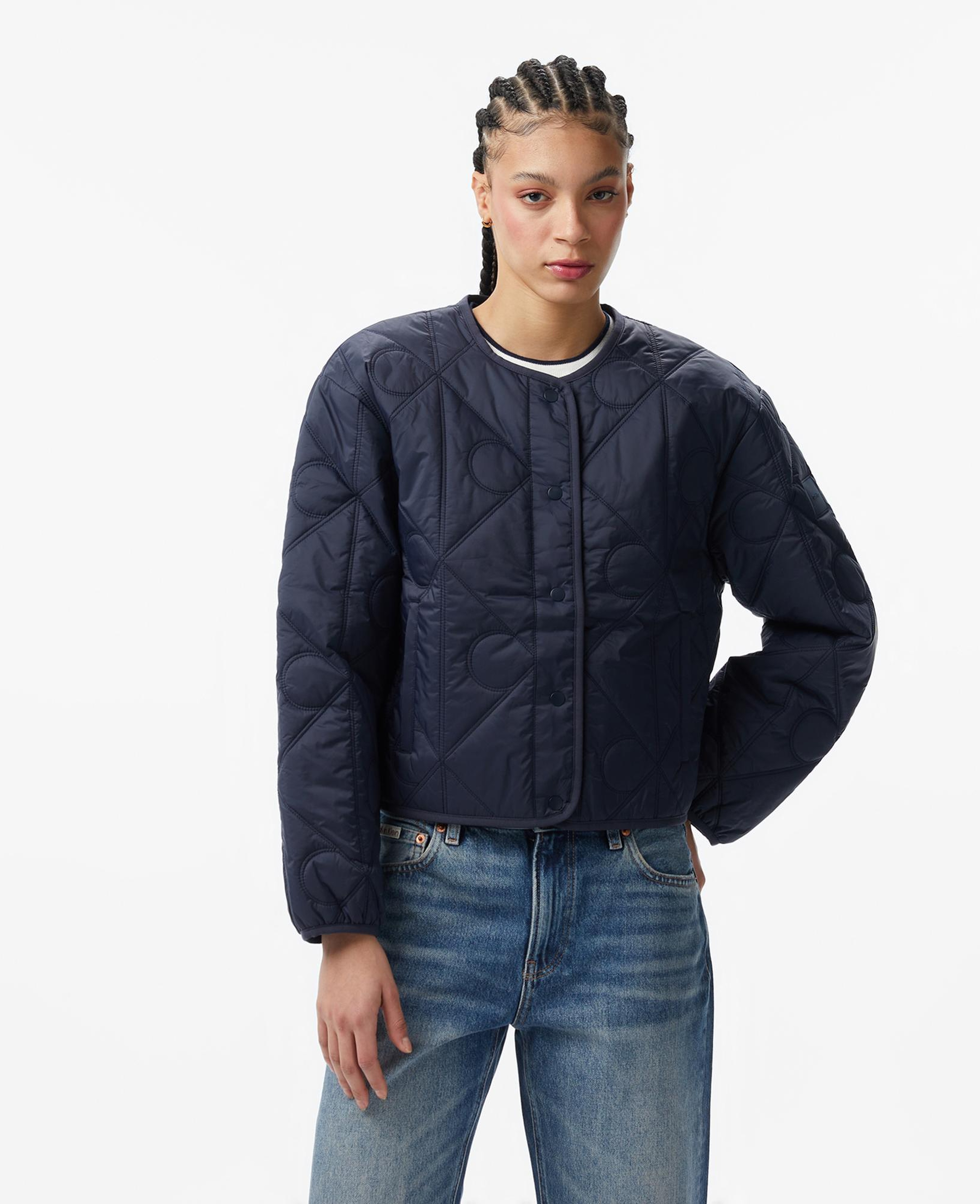 Calvin Klein Lighweight Quilted Liner Kadın Mavi Ceket