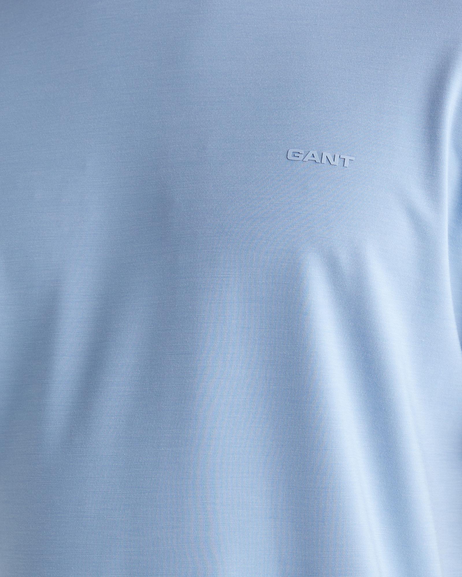 GANT Erkek Mavi Baskılı Kısa Kollu T-Shirt