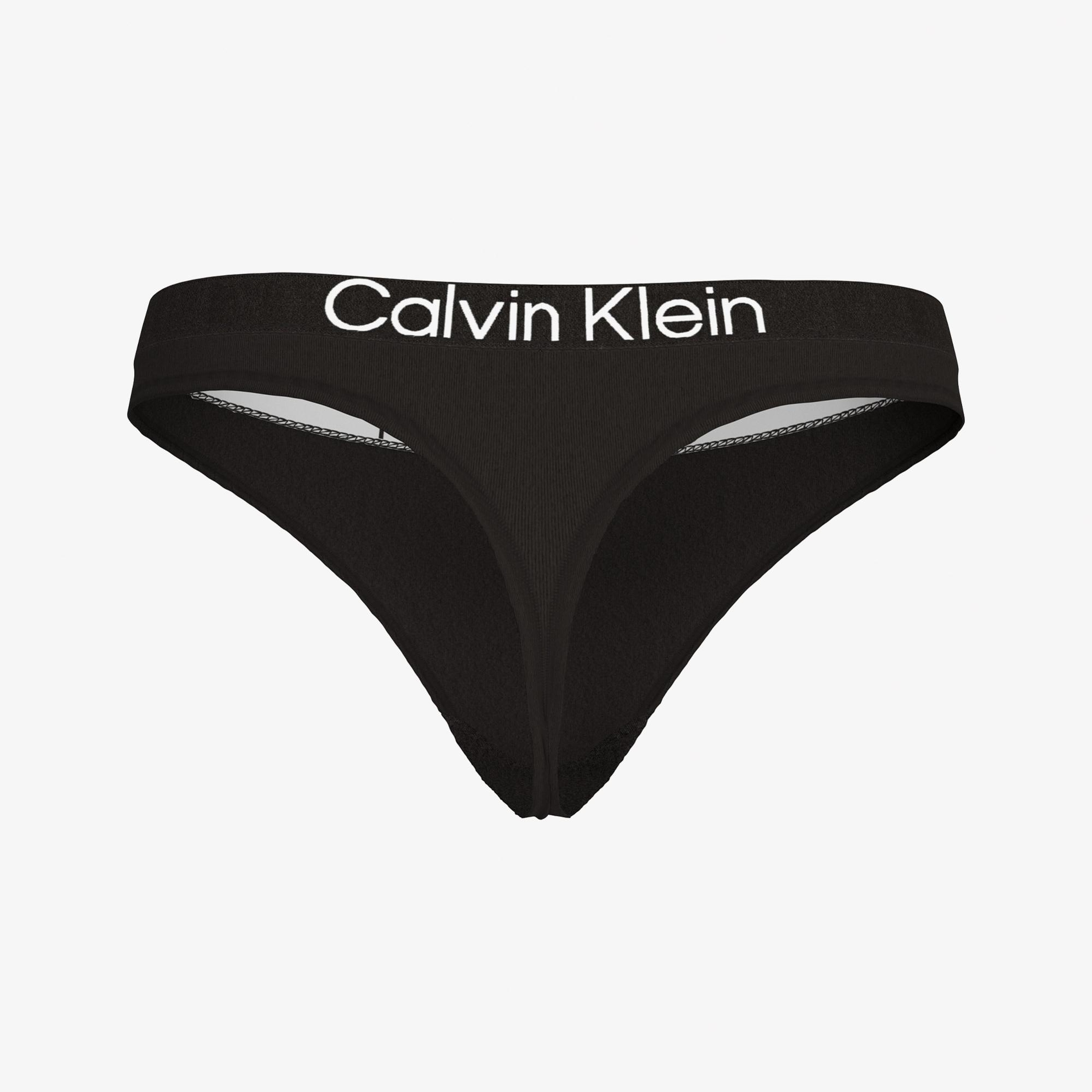 Calvin Klein Thong 3'lü Kadın Siyah Külot