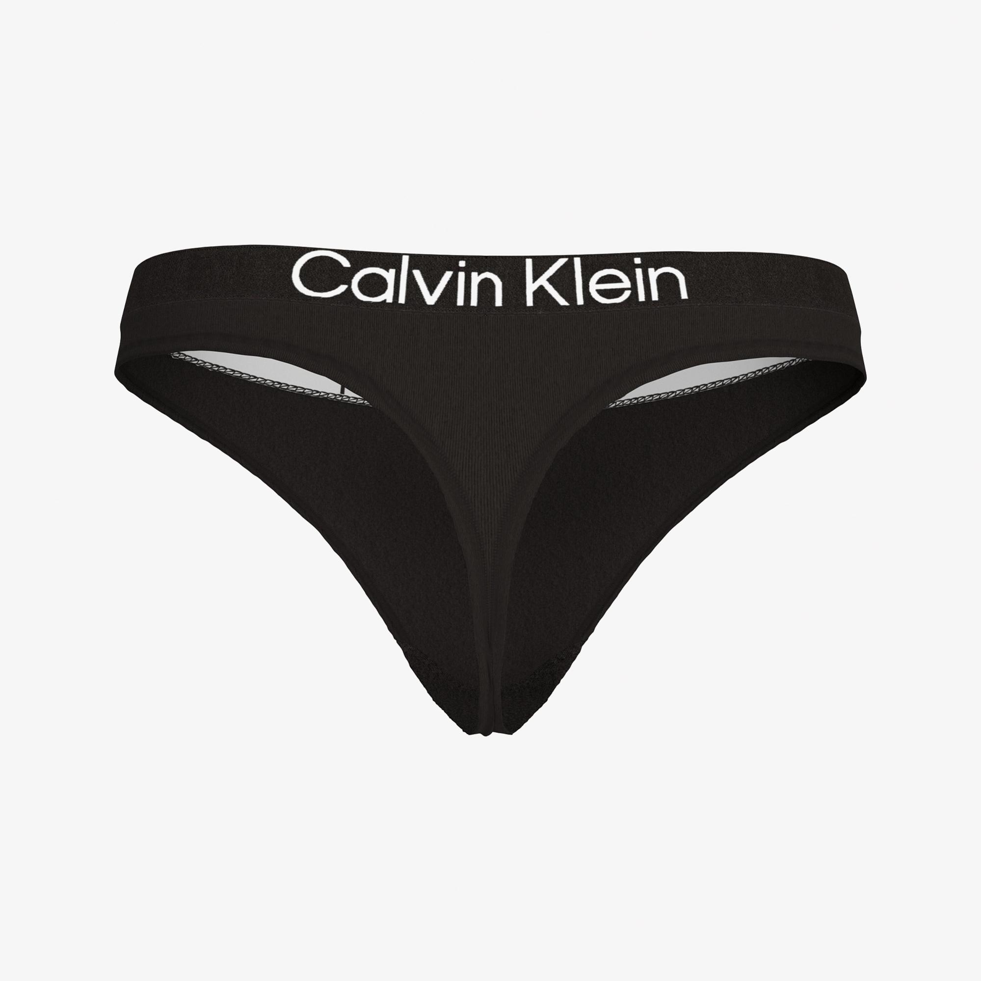 Calvin Klein Thong 3'lü Kadın Siyah Külot