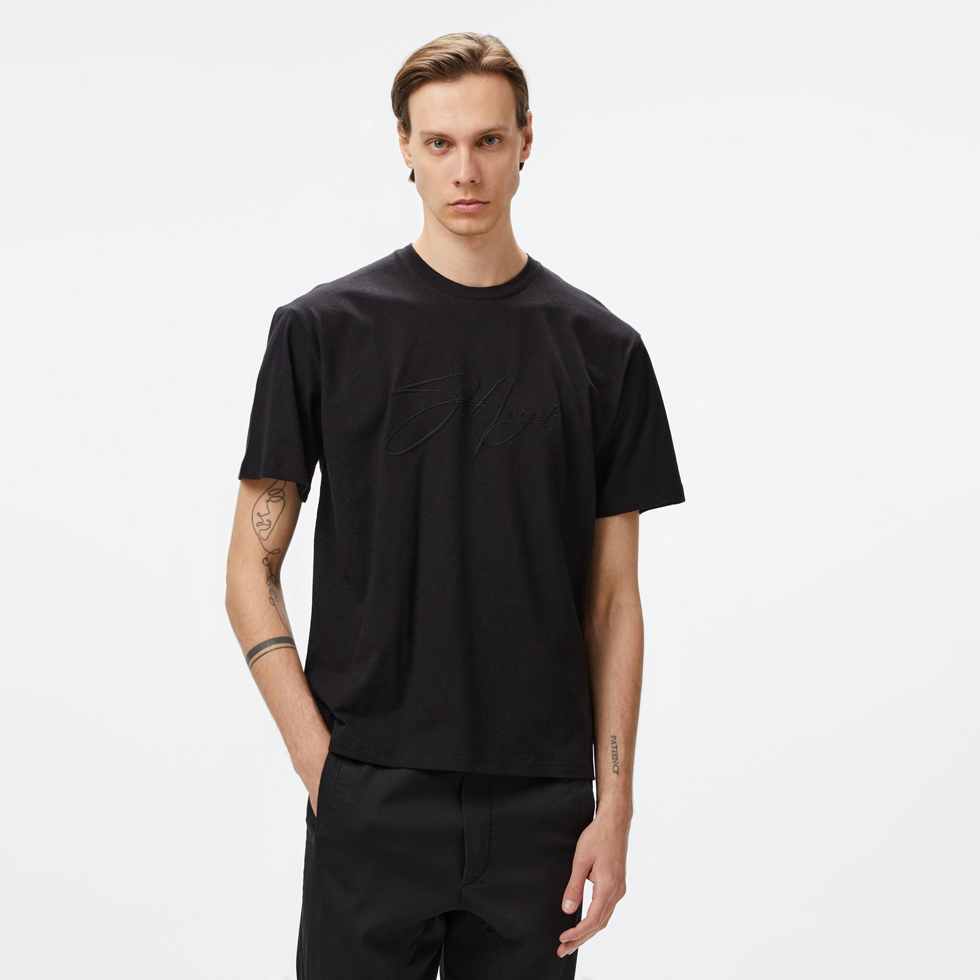 Story Of Angels Surrender Your Soul Erkek Siyah T-Shirt