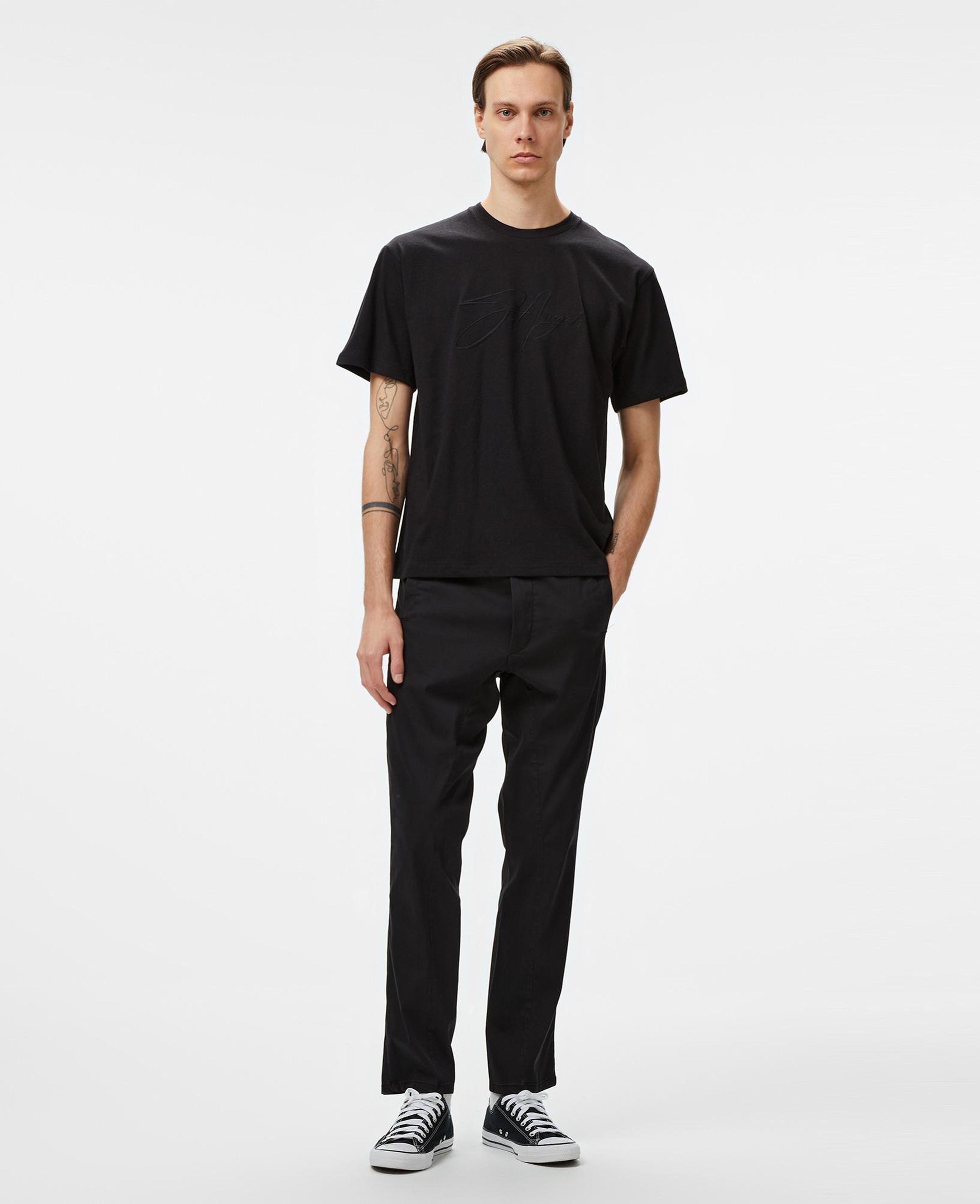 Story Of Angels Surrender Your Soul Erkek Siyah T-Shirt