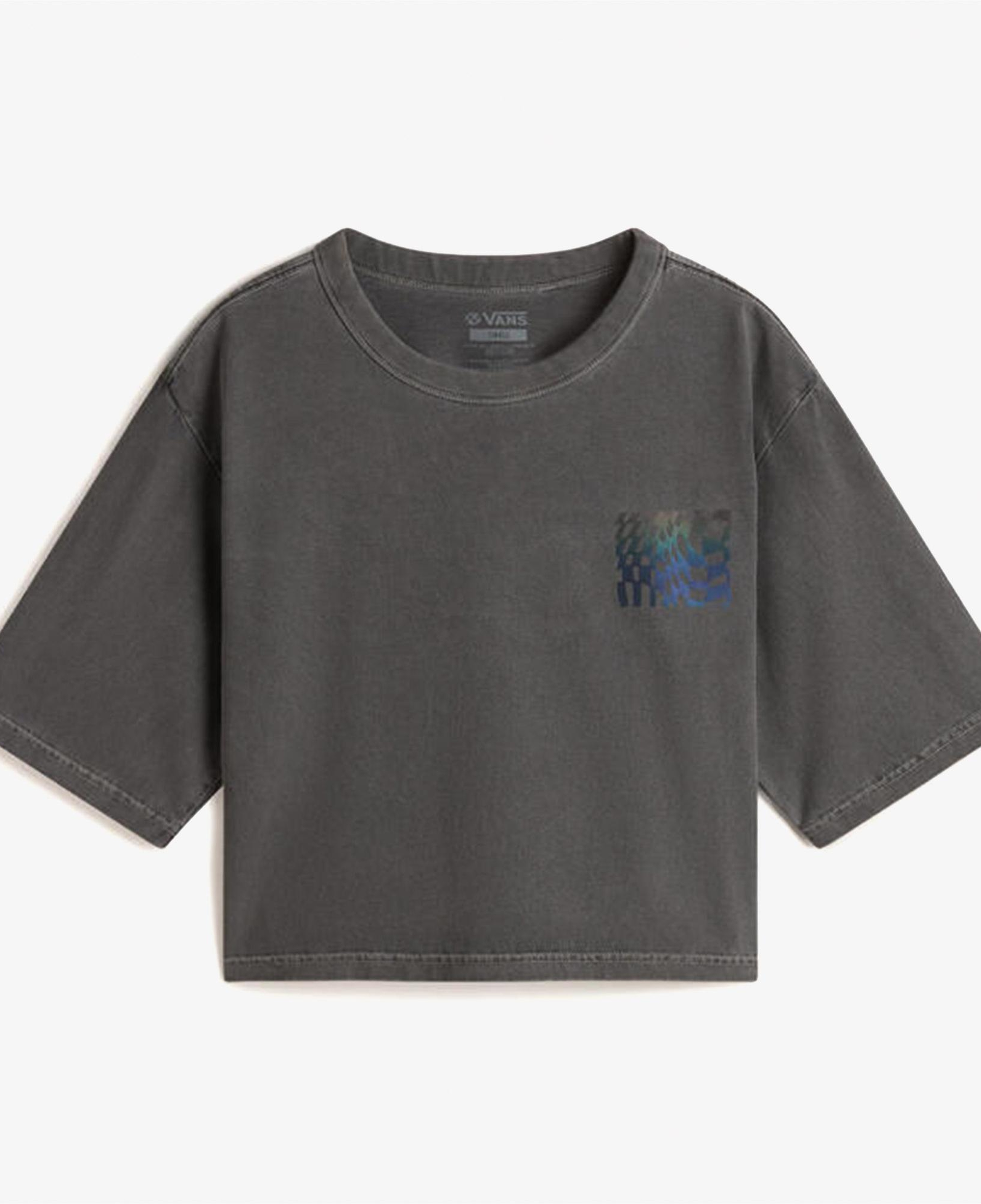 Vans Mte Wildthorn Reflective Boxy Kadın Gri T-Shirt