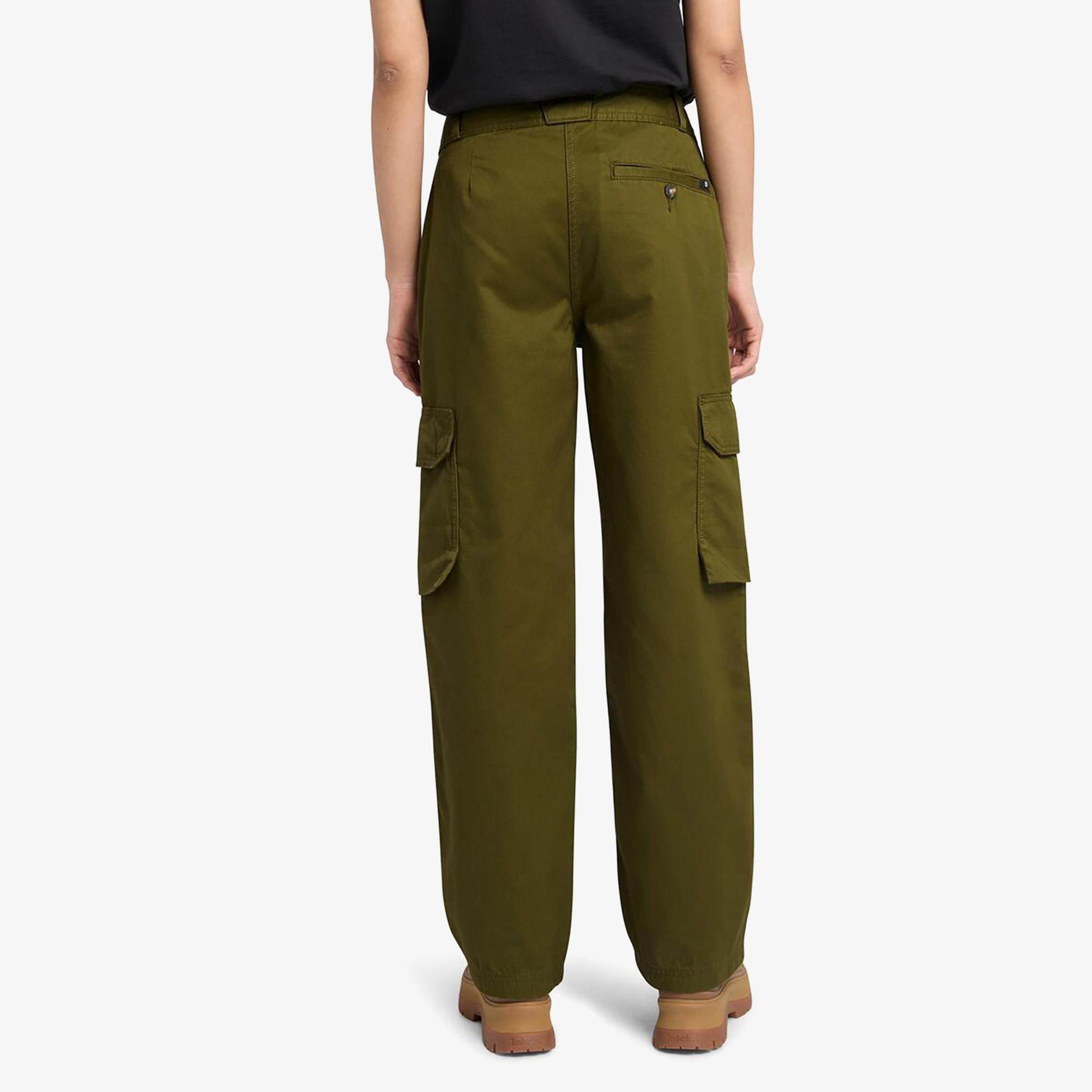 Timberland Brooklıne Utılıty Kadın Yeşil Cargo Pantolon
