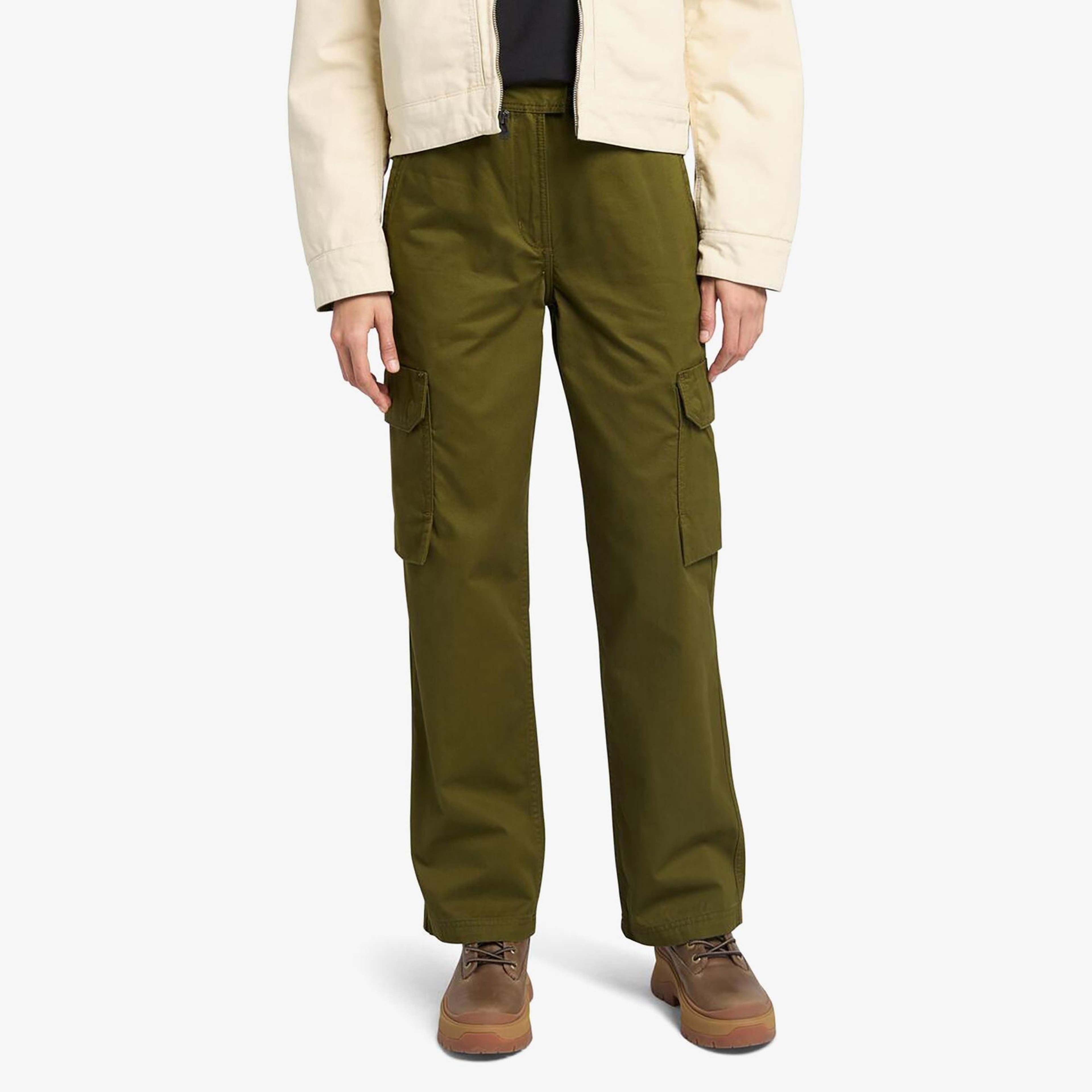 Timberland Brooklıne Utılıty Kadın Yeşil Cargo Pantolon