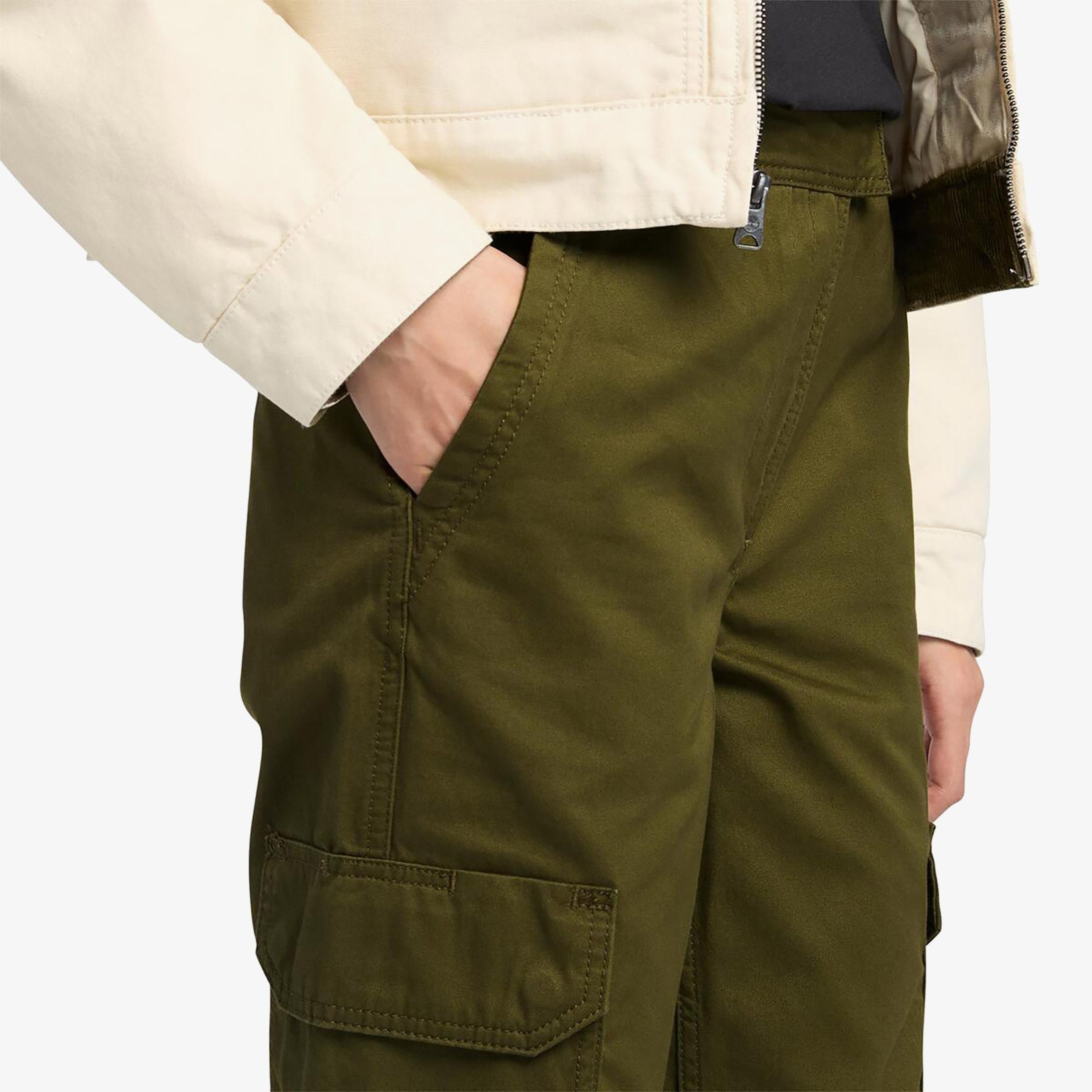 Timberland Brooklıne Utılıty Kadın Yeşil Cargo Pantolon