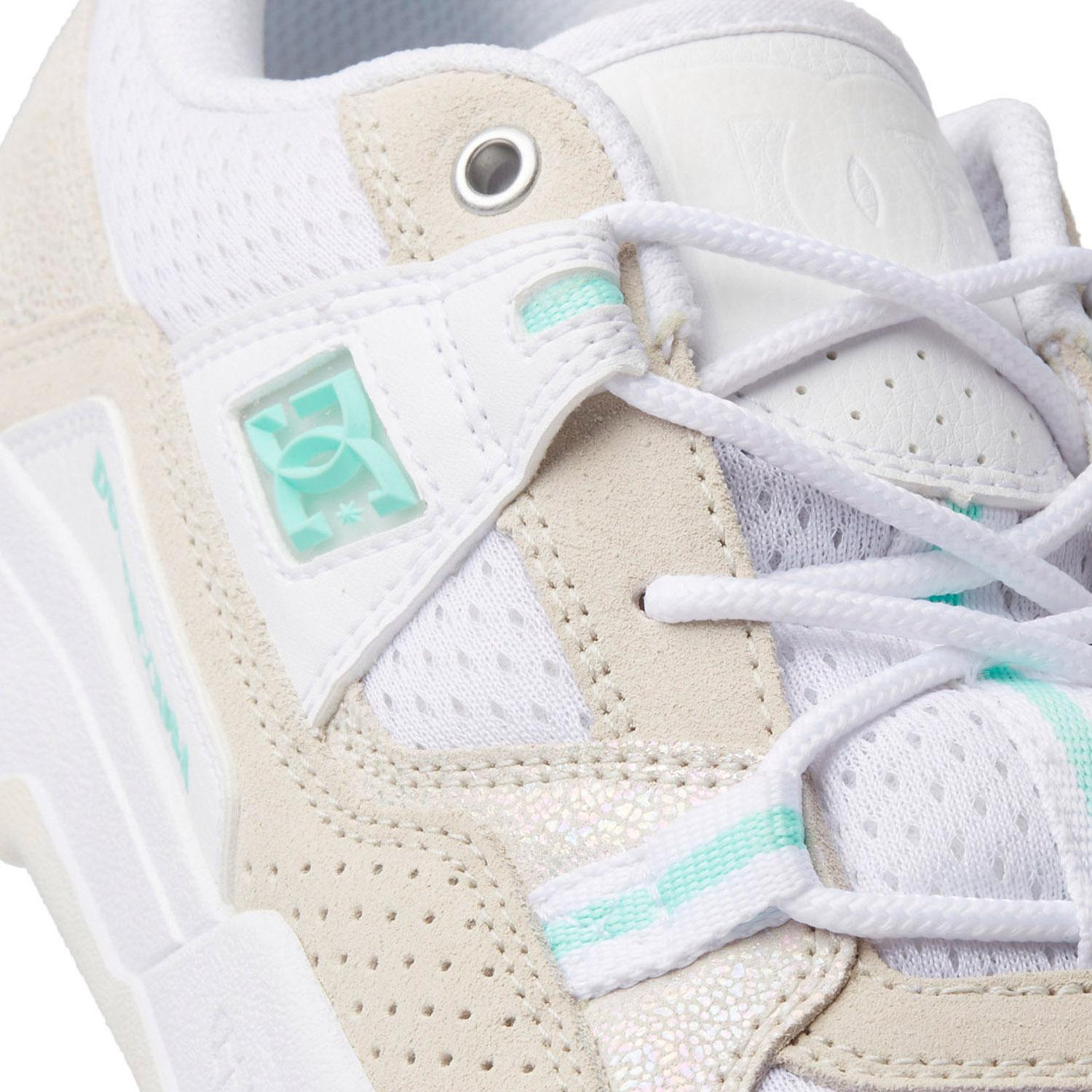 DC Kadın Ayakkabı Construct Beyaz/Beyaz Monogram