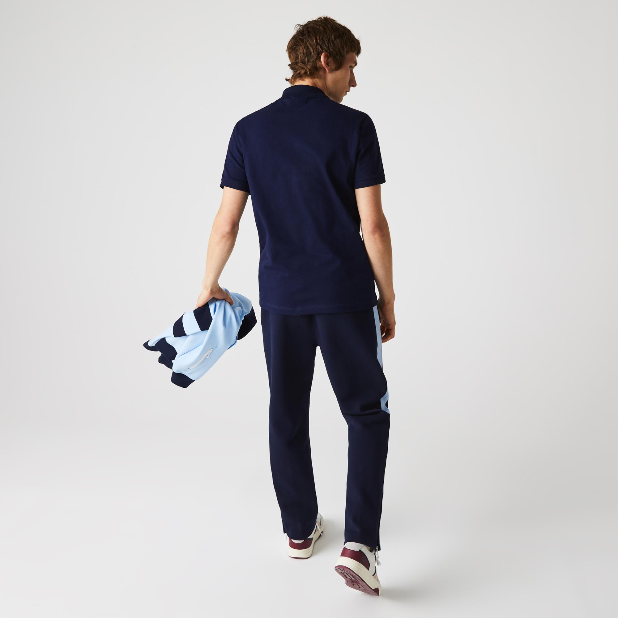 Erkek Slim Fit Lacivert Polo