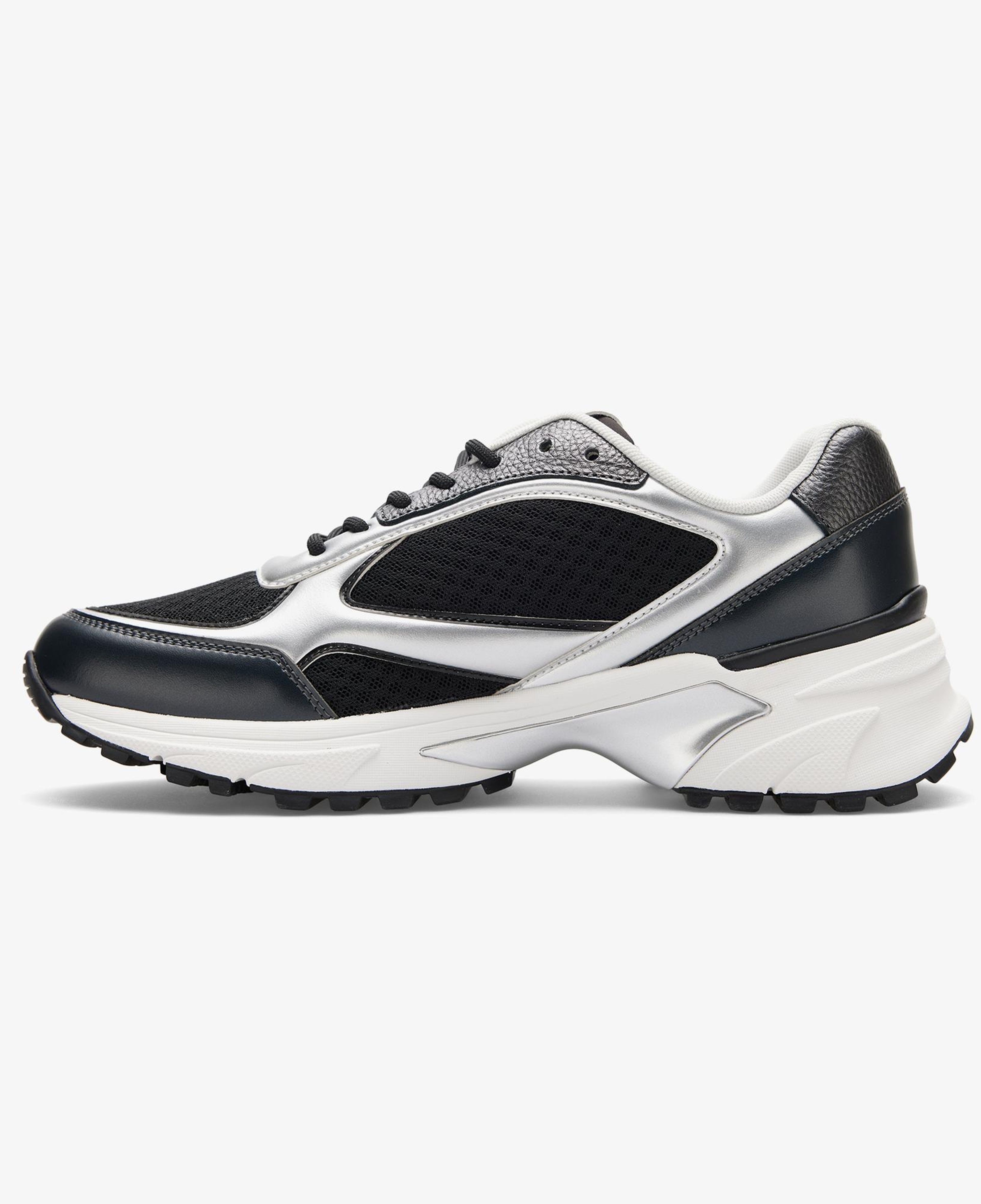 Calvin Klein Hike Runner Laceup Mesh Erkek Siyah Sneaker